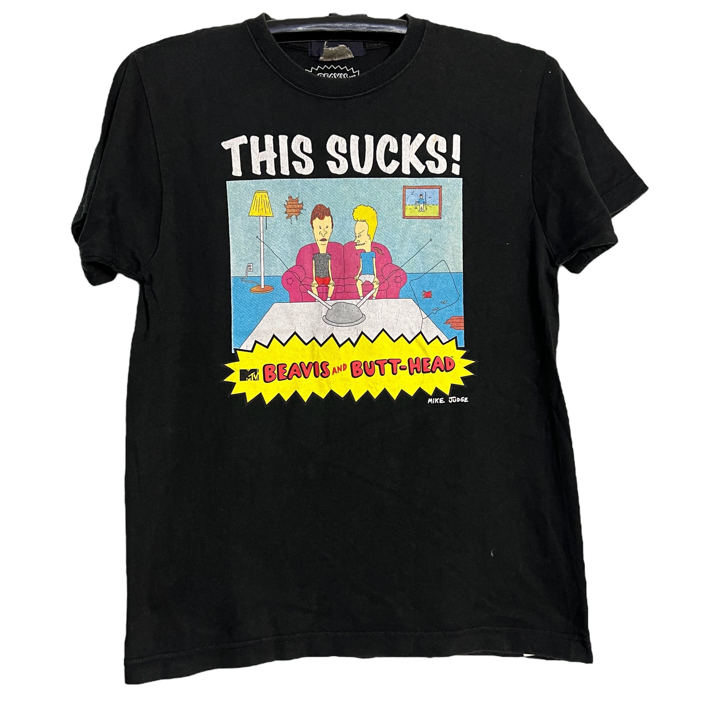 RARE MTV Beavis And Butt-Head Art Mike Judge Shirt