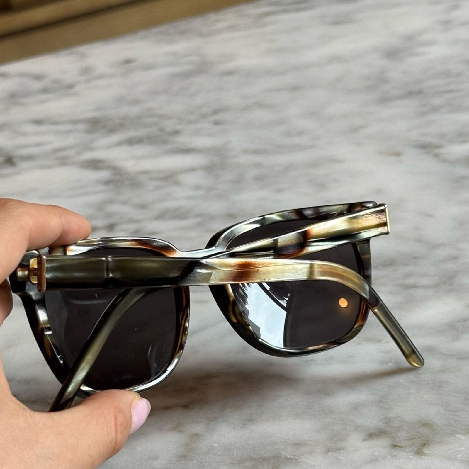 Retrosuperfuture RetroSuperFuture People (Tortoise) Shell Unisex Sunglasses Size ONE SIZE - 3 Thumbnail