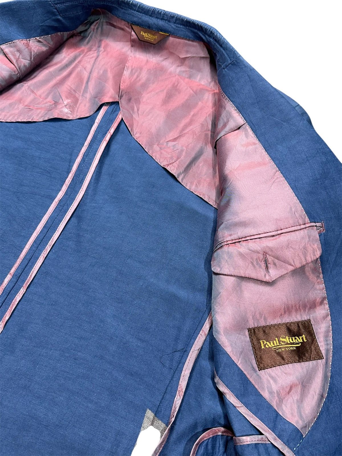 Paul Stuart Paul Stuart Linen Blazer Size 42R - 12 Thumbnail
