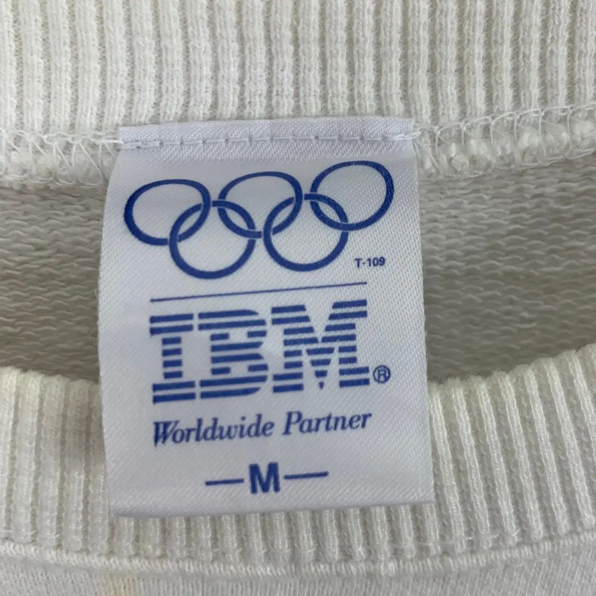 Disney Vtg 1998 IBM FAN MAIL x OLYMPIC NAGANO Penguin Sweatshirt Size M / US 6-8 / IT 42-44 - 9 Thumbnail