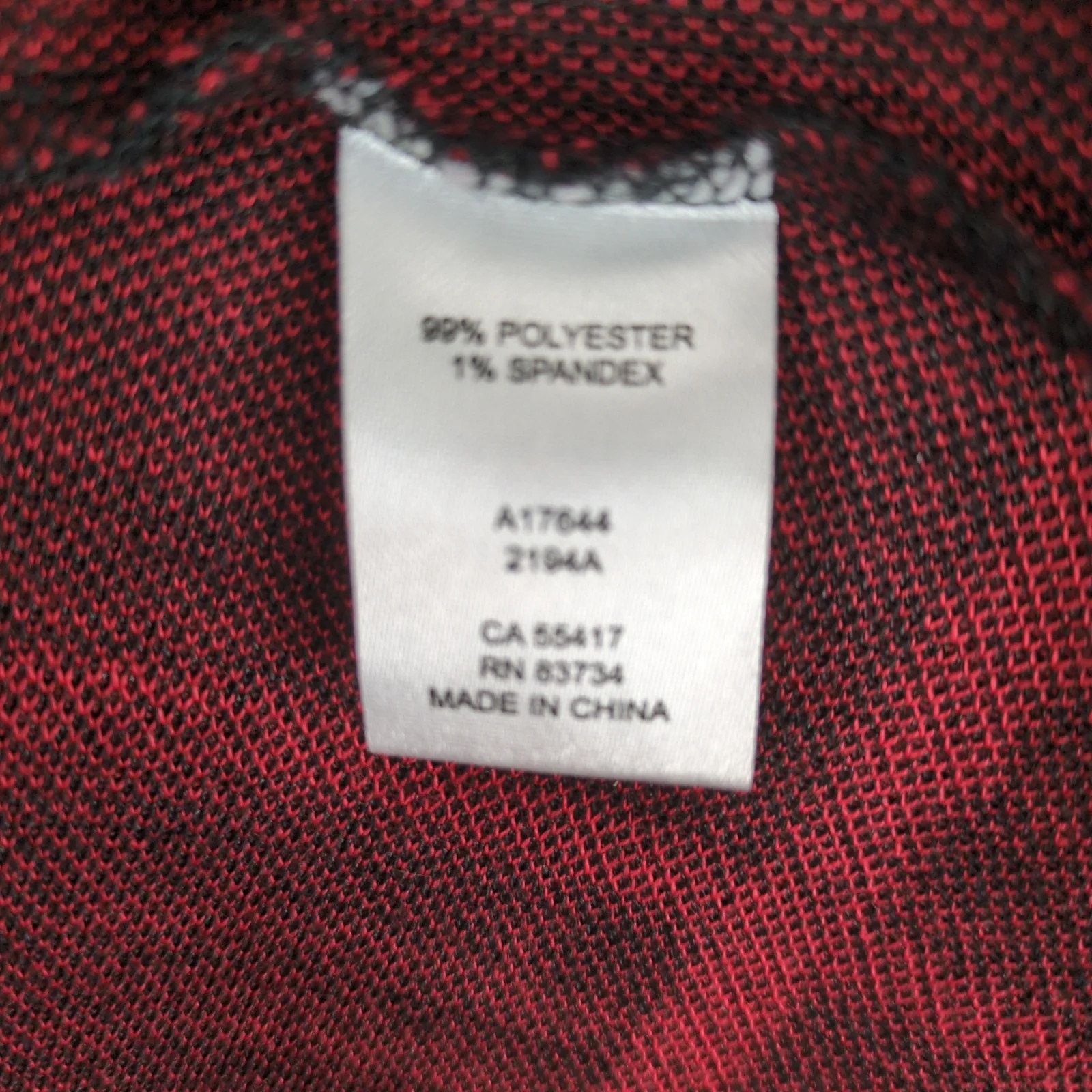 Other Appleseed's Red Black Plaid Knit Dress Sz 10 Ruffle Hem Size L / US 10 / IT 46 - 5 Thumbnail