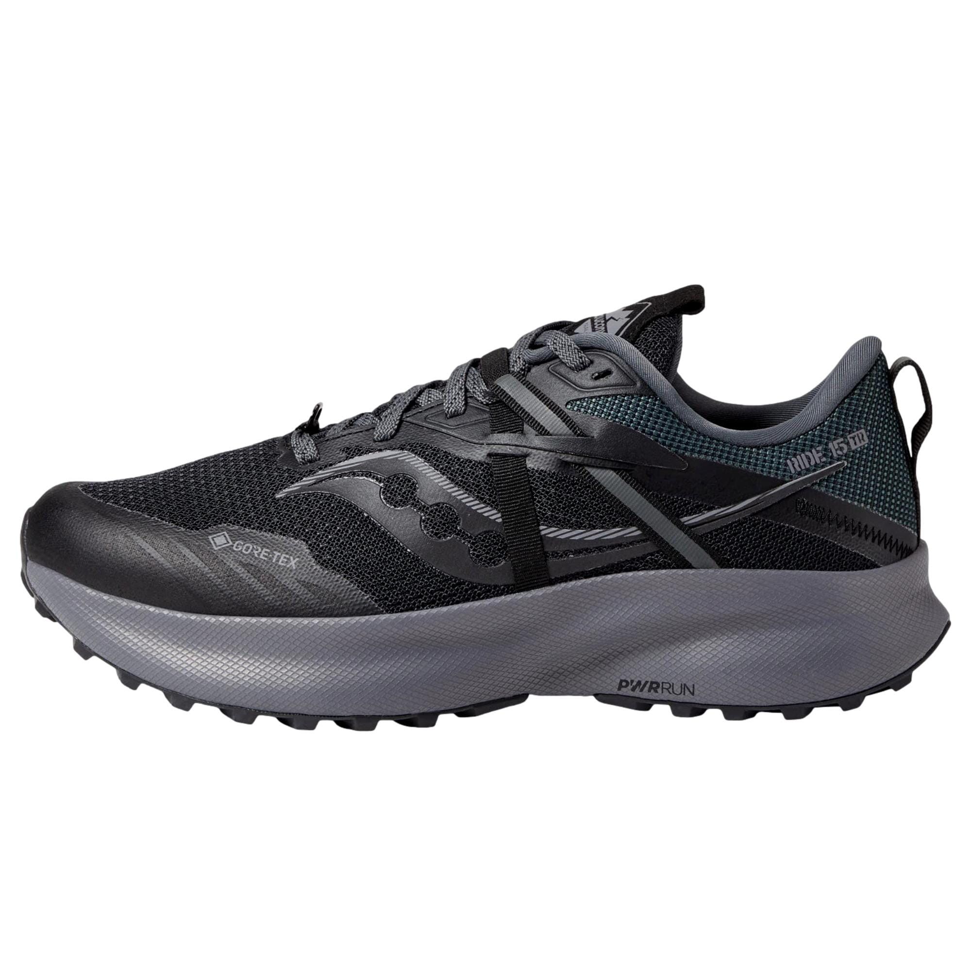 Saucony Ride 15 TR GTX Black / Charcoal S10799-10 Size US 10 / IT 40 - 1 Thumbnail