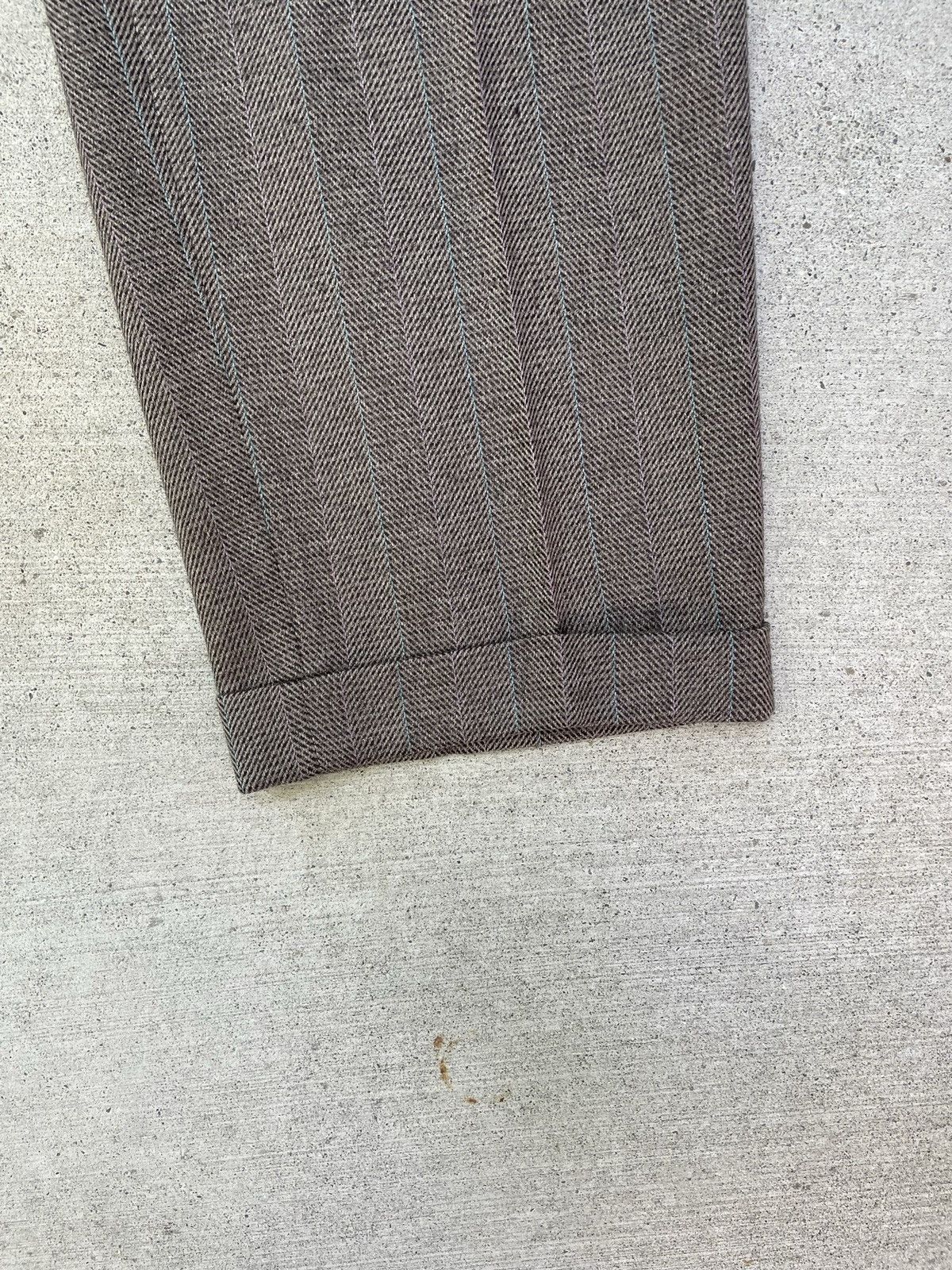 Nordstrom × Vintage Vintage Nordstrom Pleated Tweed Slacks Size US 36 / EU 52 - 6 Thumbnail