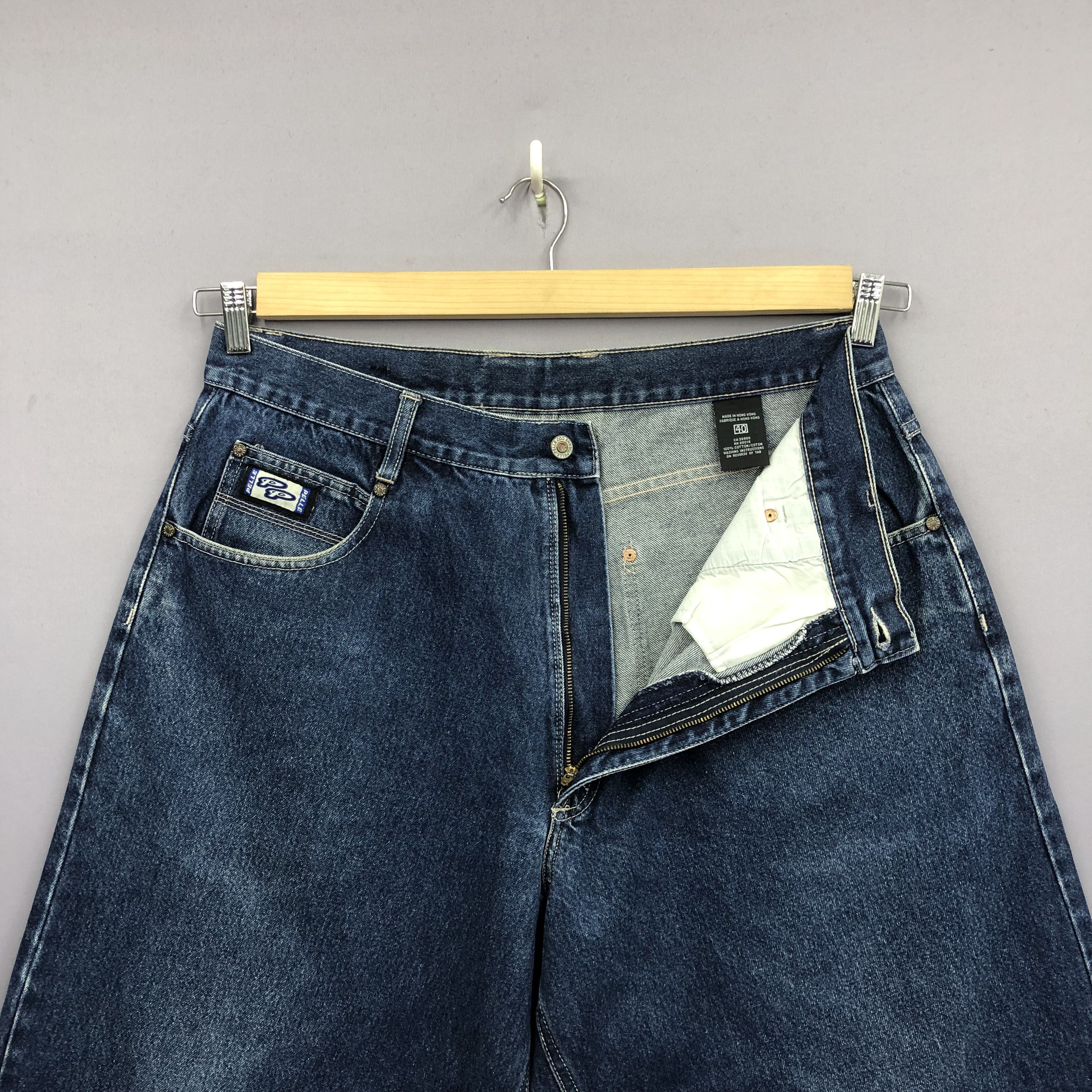 Pelle Pelle Crazy Y2K Vintage Pelle Pelle Baggy JNCO Style Faded Jeans Size US 36 / EU 52 - 7 Thumbnail