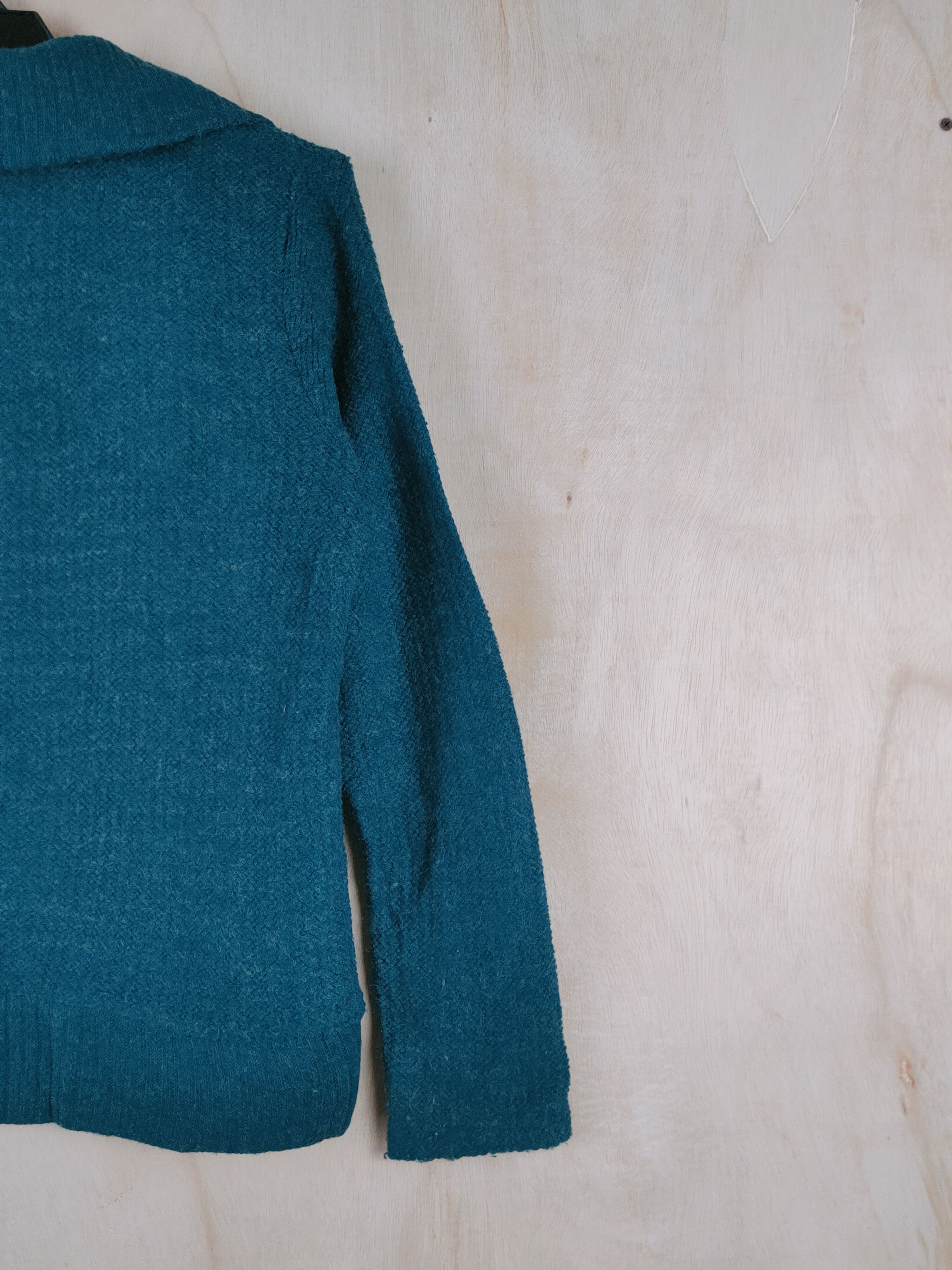 Japanese Brand Uniqlo Emerald Knitwear Cardigan #S2483 Size M / US 6-8 / IT 42-44 - 9 Thumbnail