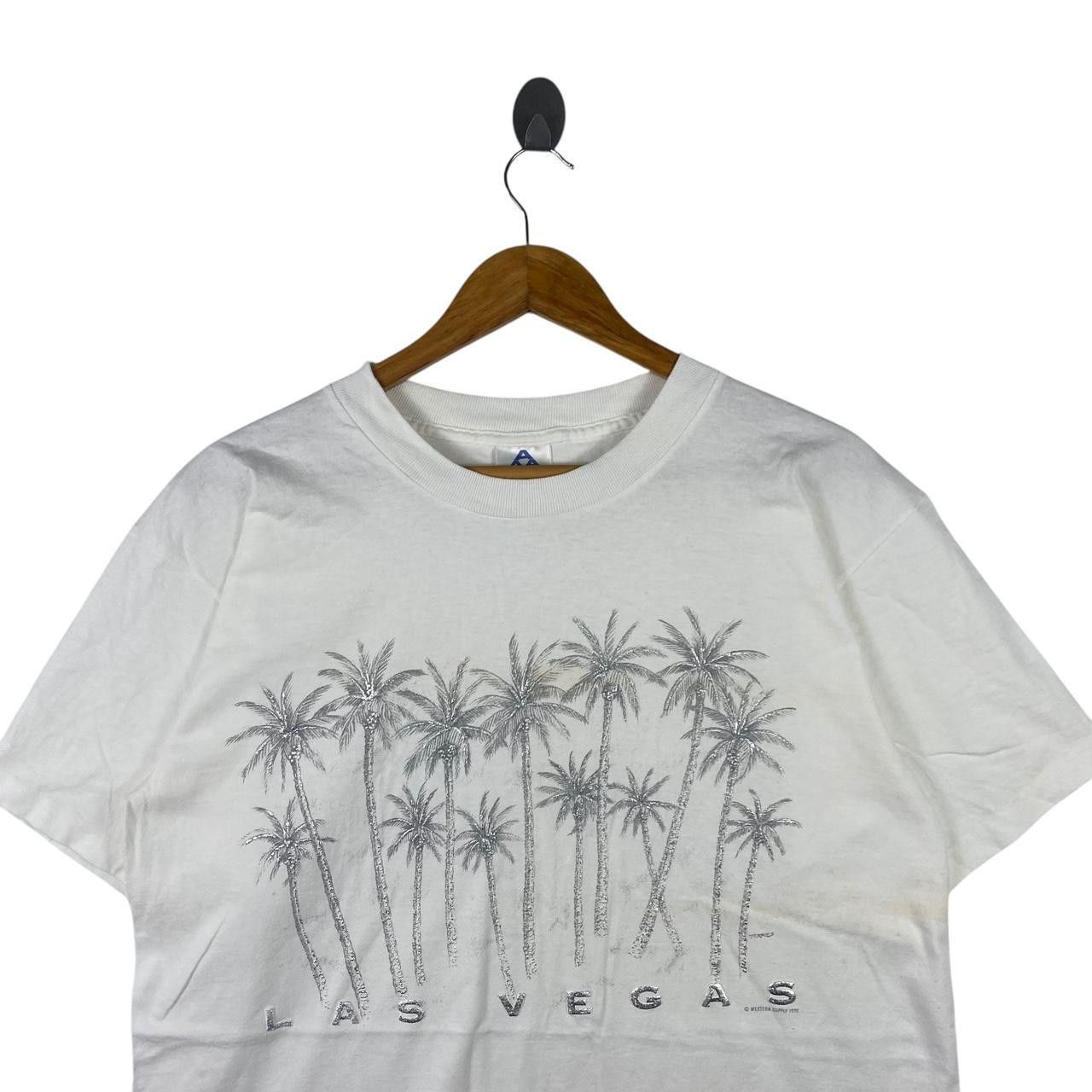 Vintage Vintage 1995 LAS VEGAS TORRES Coconut Embossed Tee Shirt Top Size US L / EU 52-54 / 3 - 2 Thumbnail