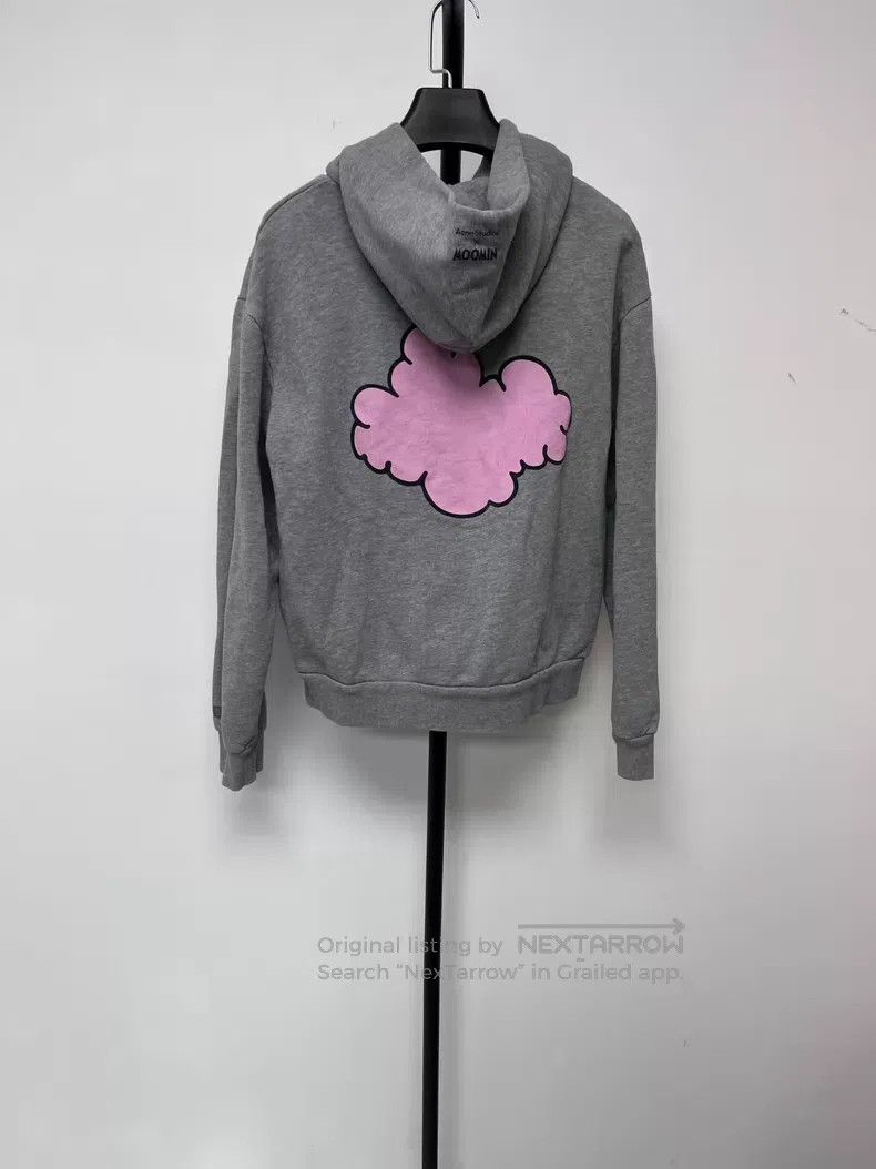 Acne Studios Acne Studios Moomin collaboration print loose zip hoodie Size S / US 4 / IT 40 - 2 Thumbnail