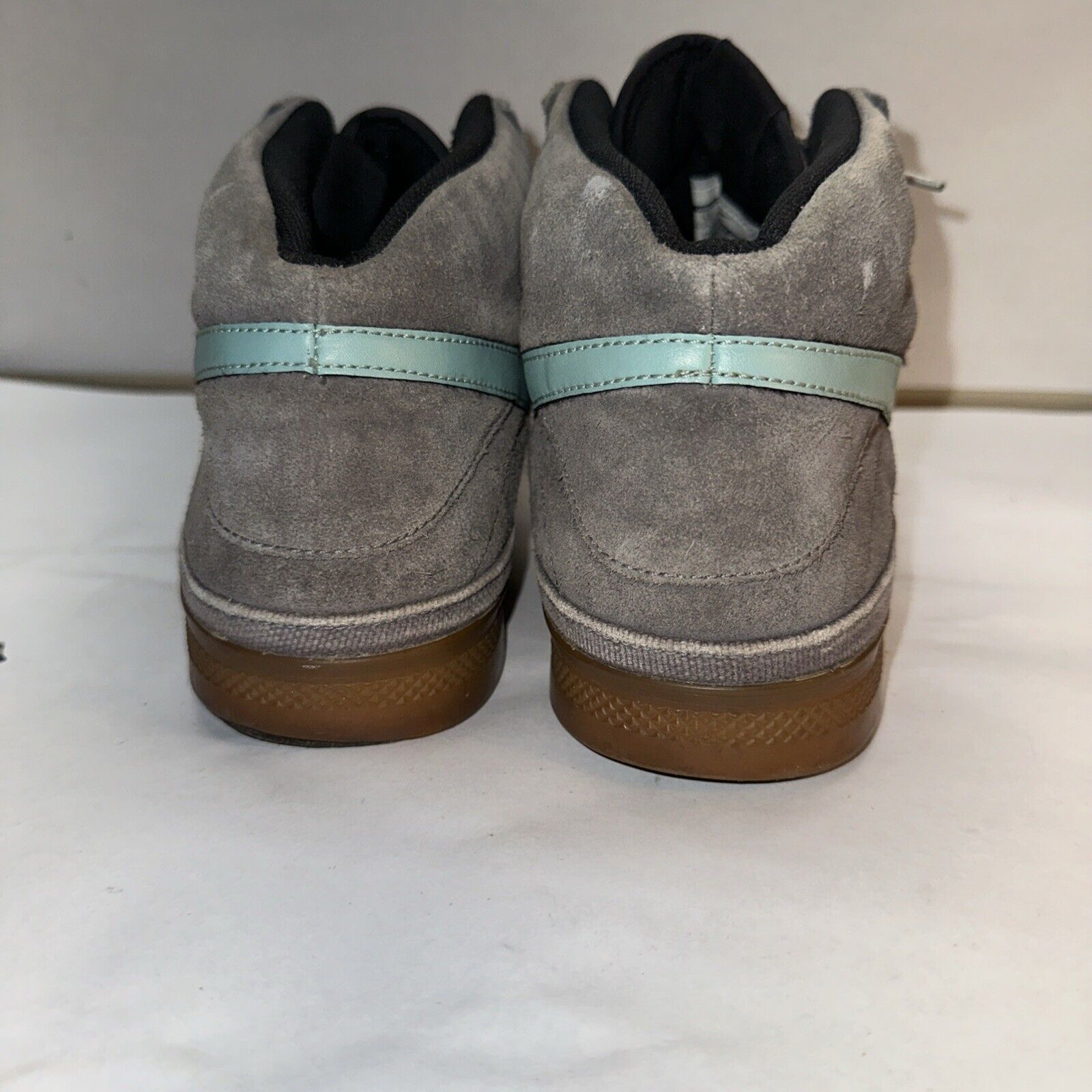 Nike Nike SB Mavrk Mid 6.0 Mens 8.5 Gray Blue Shoes Sneakers Sued Size US 8.5 / EU 41-42 - 4 Thumbnail