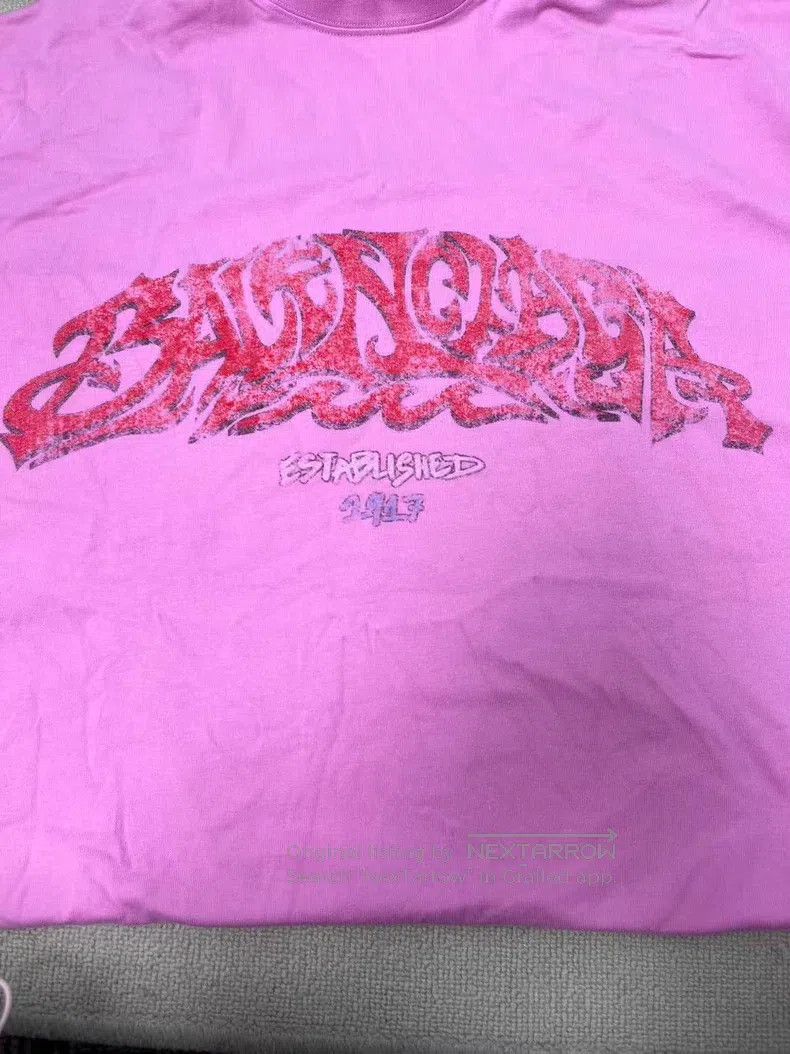 Balenciaga Balenciaga Pattern Printed Crew Neck Short Sleeve T-Shirt Size US M / EU 48-50 / 2 - 3 Thumbnail