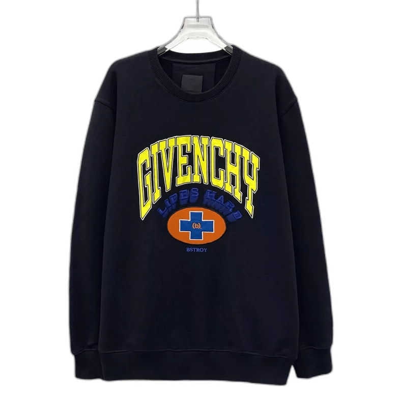 Givenchy Givenchy x Bstroy Black Logo Print Sweatshirt Size S / US 4 / IT 40 - 1 Thumbnail