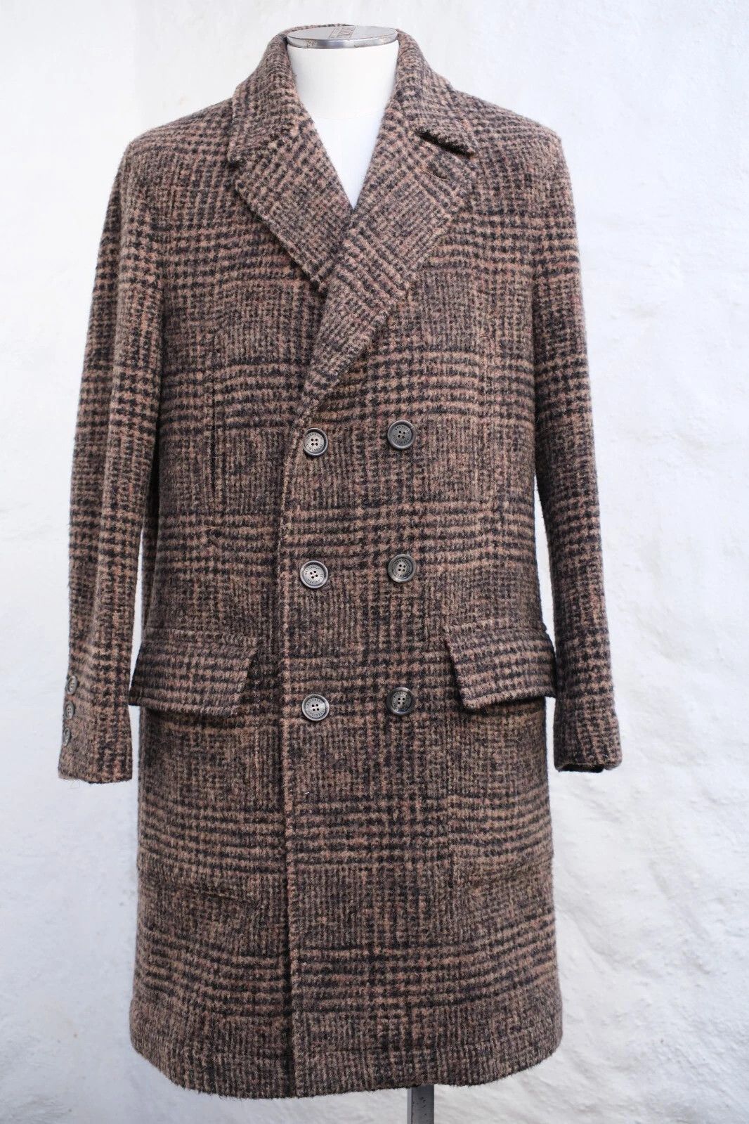 Brunello Cucinelli NEW Brunello Cucinelli Double Breasted Overcoat US 40 EU 50 Size US M / EU 48-50 / 2 - 1 Thumbnail