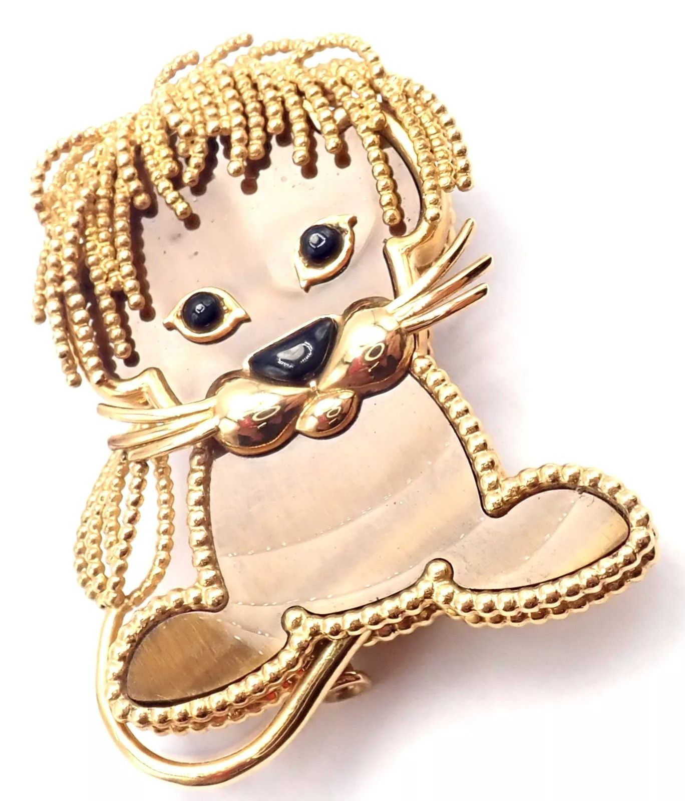Van Cleef & Arpels Van Cleef & Arpels 18k Yellow Gold Tiger Eye Lucky Animals Size ONE SIZE - 10 Thumbnail