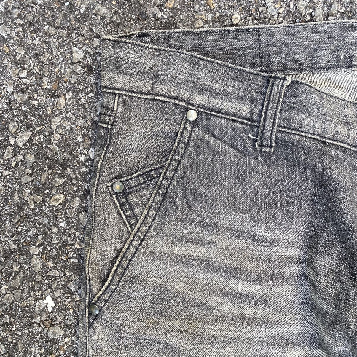 ABAHOUSE Flare Jeans Abahouse Japan Boot Cut Denim Faded Black Size US 30 / EU 46 - 5 Thumbnail