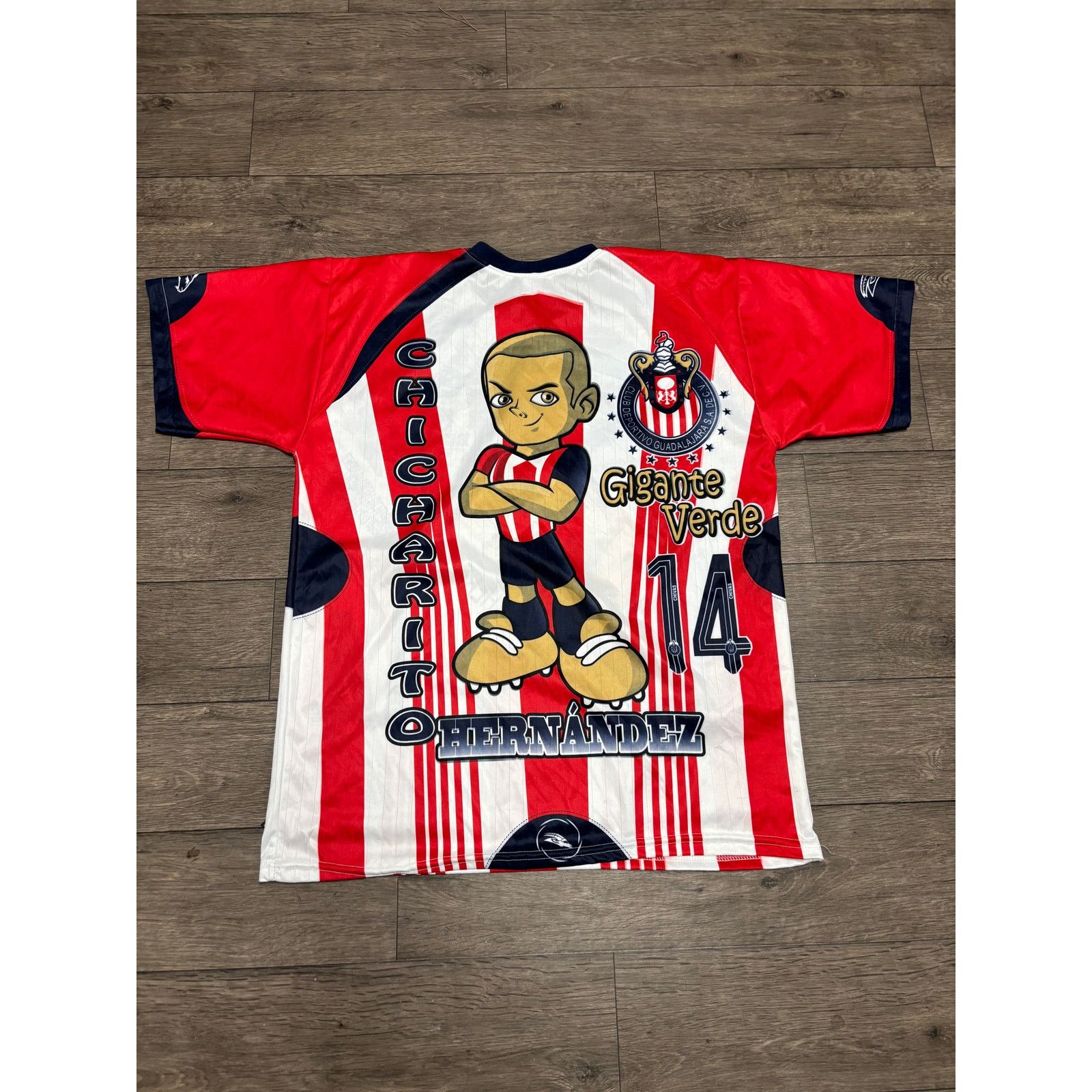 Vintage Vintage Chicharito Chivas All Over Print Tee Sz L 00s Size US L / EU 52-54 / 3 - 4 Thumbnail