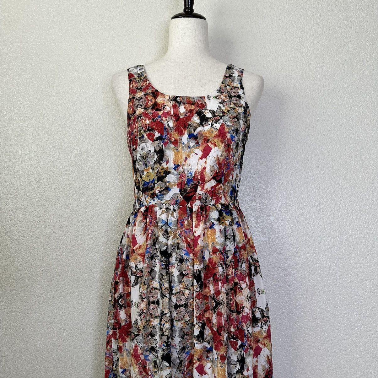 Other 2XTREMZ Colorful Pattern Sleeveless Maxi Dress Size S / US 4 / IT 40 - 2 Thumbnail