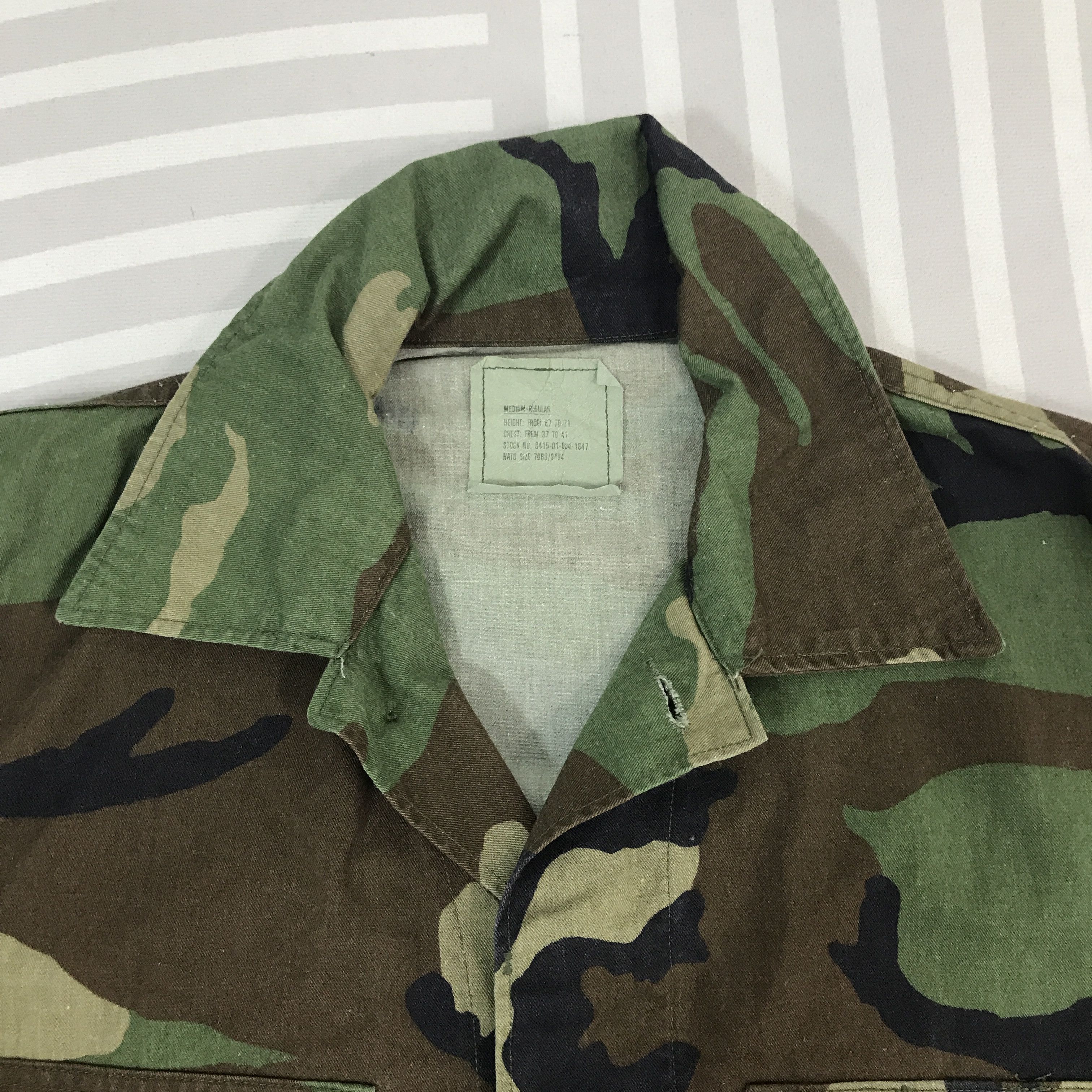 Other Vintage USMC Us Army Camo Cropped Style Jacket Size US L / EU 52-54 / 3 - 8 Thumbnail