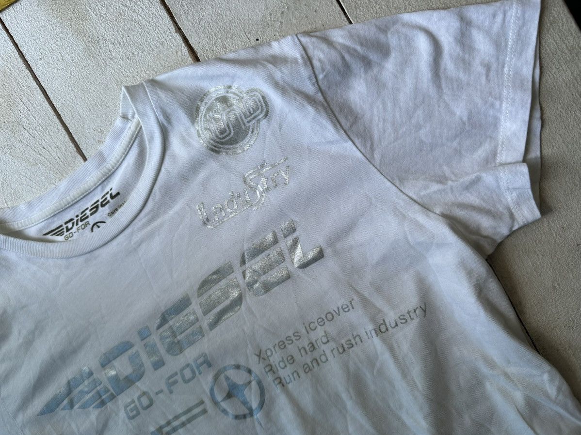 Diesel 🚨DIESEL AVANT GARDE ARCHIVE VINTAGE BIG LOGO T-SHIRT Y2K TEE Size US XL / EU 56 / 4 - 2 Thumbnail