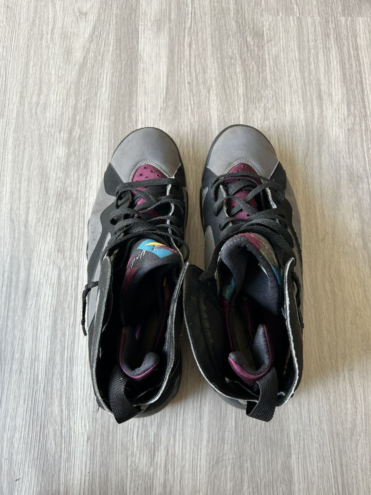 Jordan Brand Air Jordan Retro 7 Bordeaux 2015 Size 13 Size US 13 / EU 46 - 4 Thumbnail