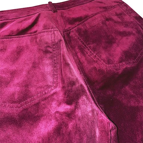 DKNY leather pink pants Size 28" / US 6 / IT 42 - 4 Thumbnail