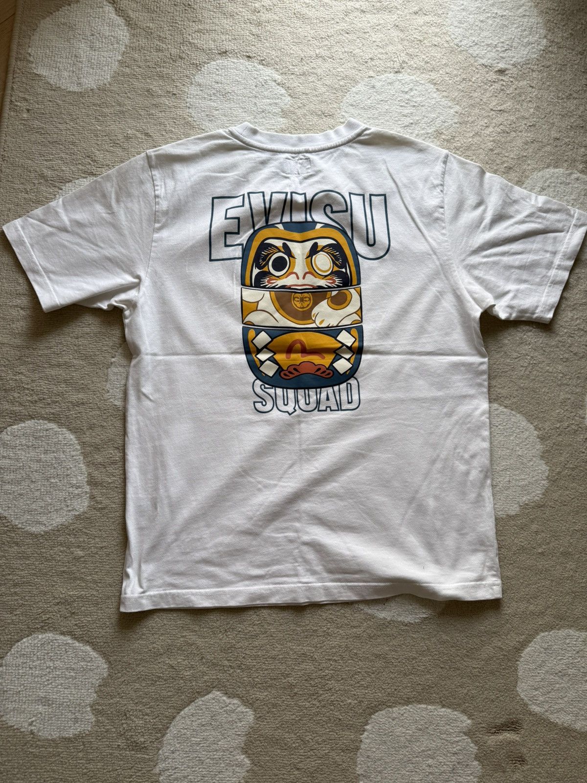 Evisu Evisu Graphic T-Shirt – White Size US M / EU 48-50 / 2 - 1 Thumbnail