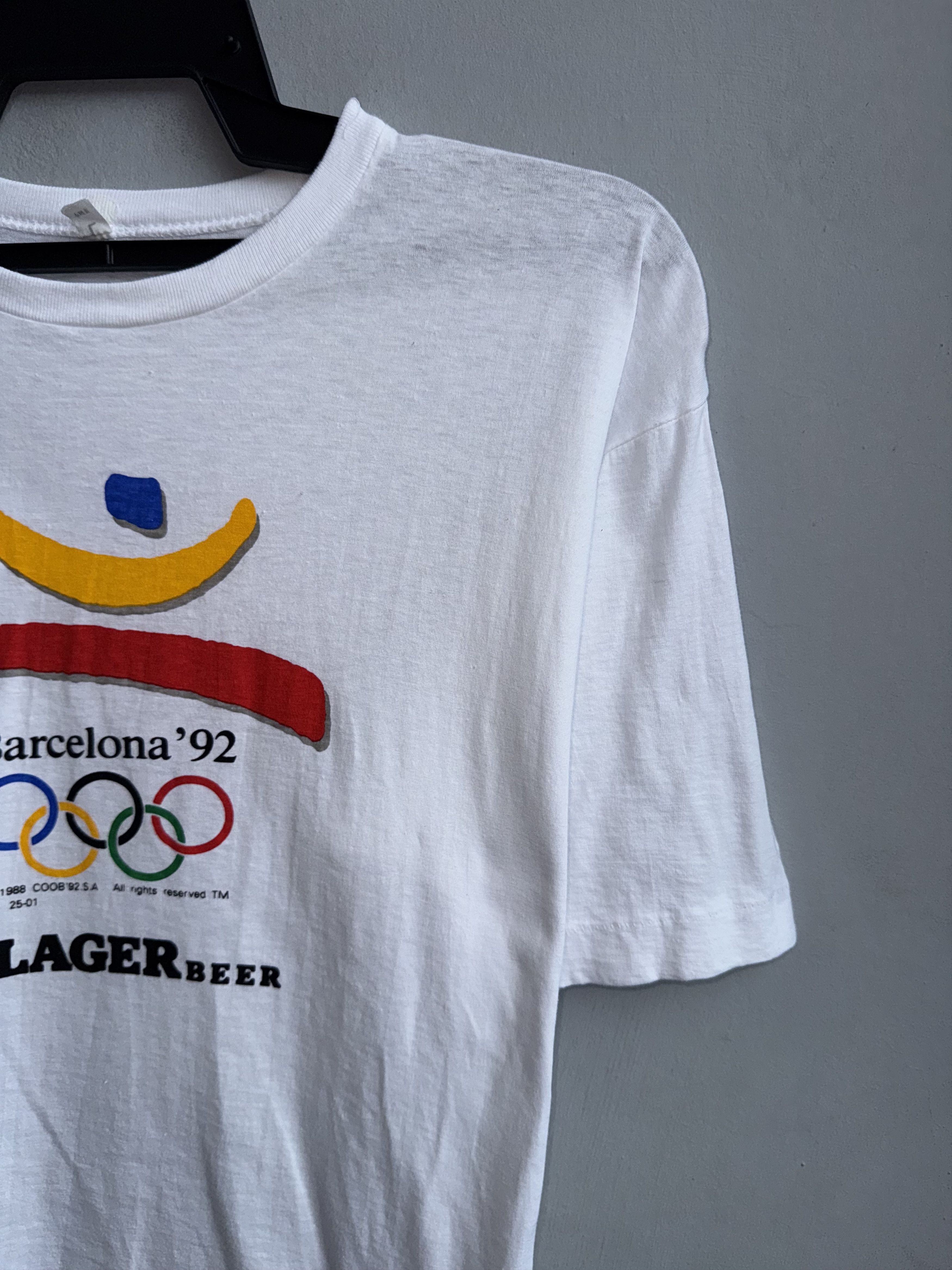 USA Olympics Olympics Barcelona 92's Vintage Shirt Size US M / EU 48-50 / 2 - 4 Thumbnail