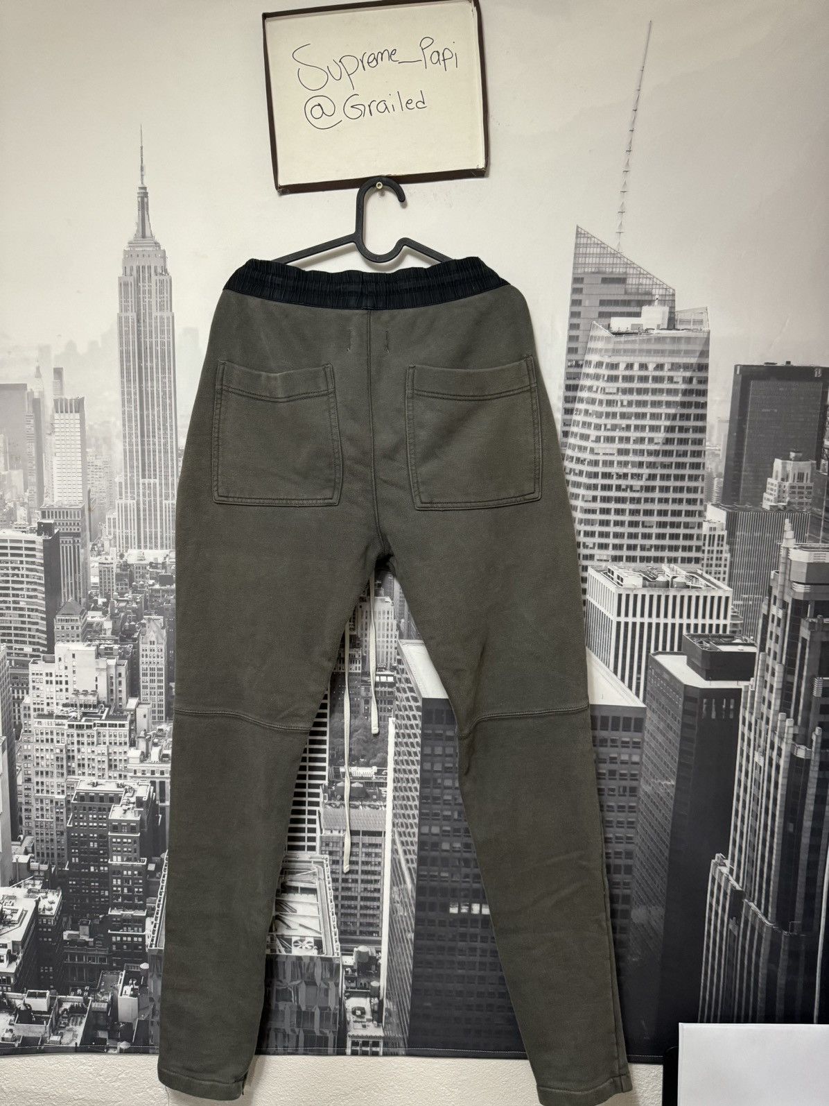 Fear of God 🔥FOG Fear of God Essentials Drawstring Pants Raven SZ Large Size US 36 / EU 52 - 8 Thumbnail