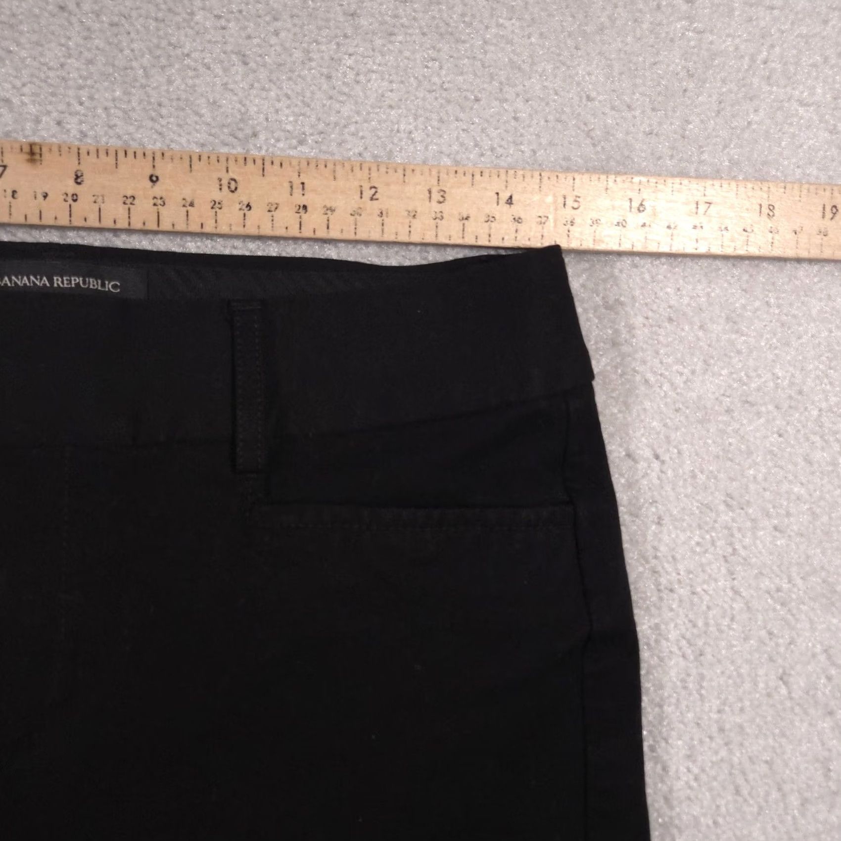 Banana Republic Banana Republic Pants Womens 4 Black Jackson Fit Stretch Slim Work Office Wear Shirt Category? Size 27" / US 4 / IT 40 - 7 Thumbnail
