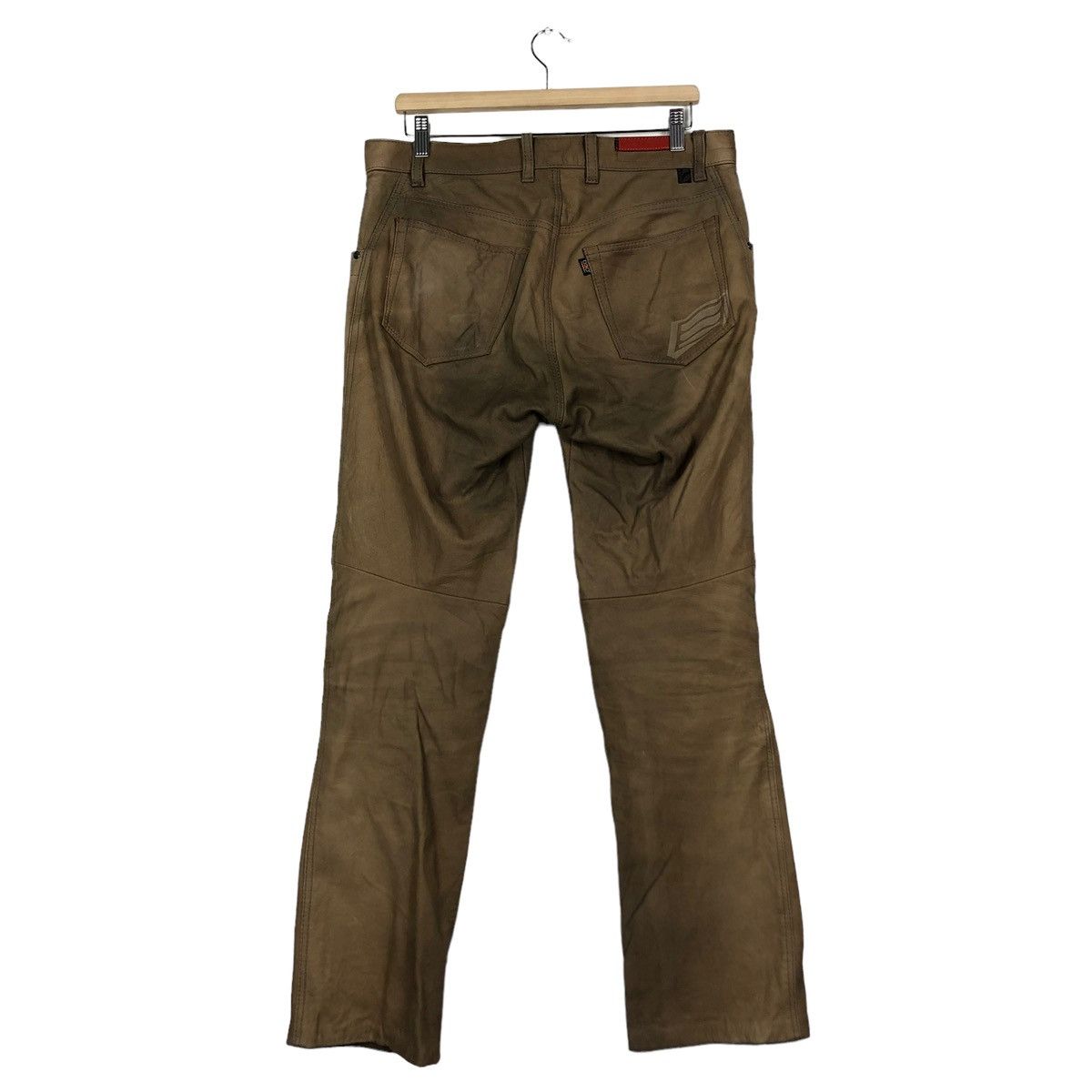 Genuine Leather 🔥90’s Vintage Biker Leather Pants Japan Made Size US 36 / EU 52 - 7 Thumbnail