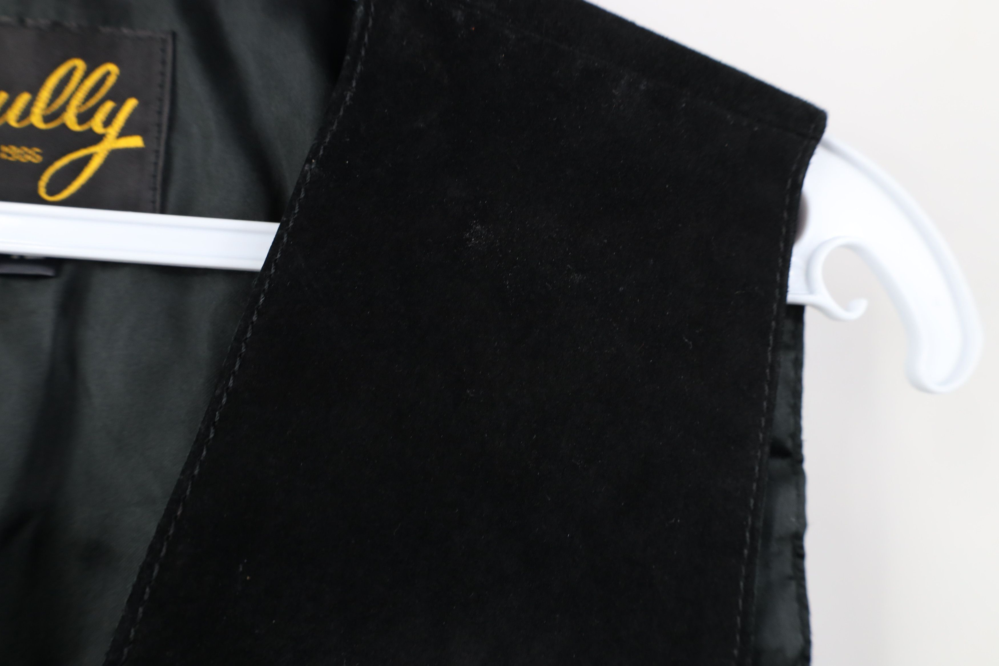 Vintage Vintage 90s Scully Suede Leather Western Vest Jacket Black Size US XXL / EU 58 / 5 - 7 Thumbnail