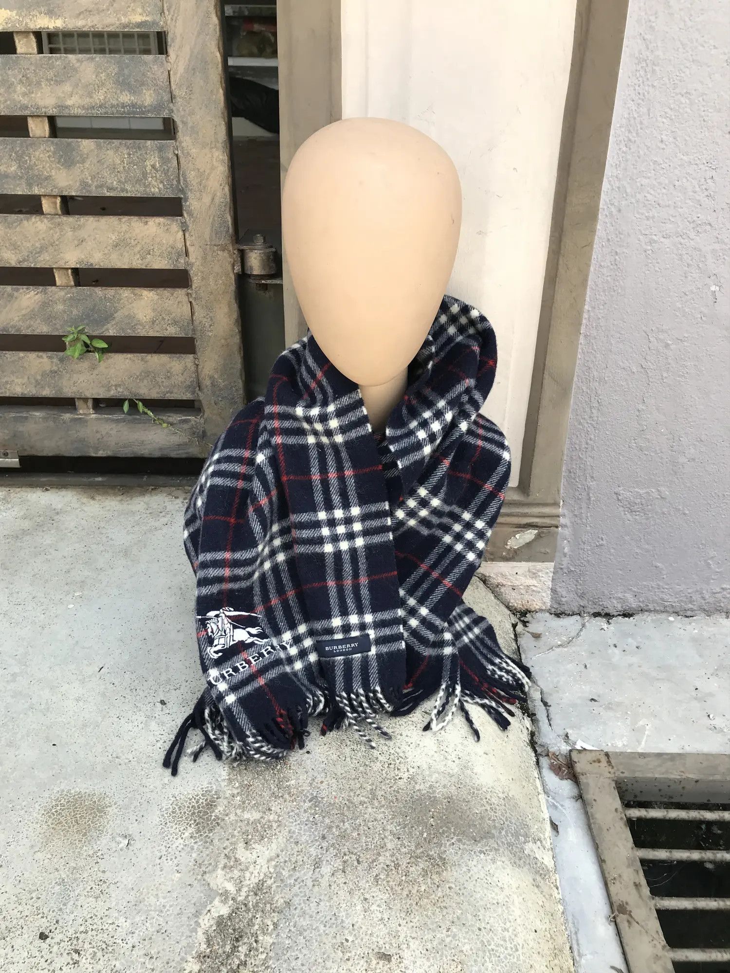 Burberry Burberry Novacheck Scarf Wool Size ONE SIZE - 4 Thumbnail