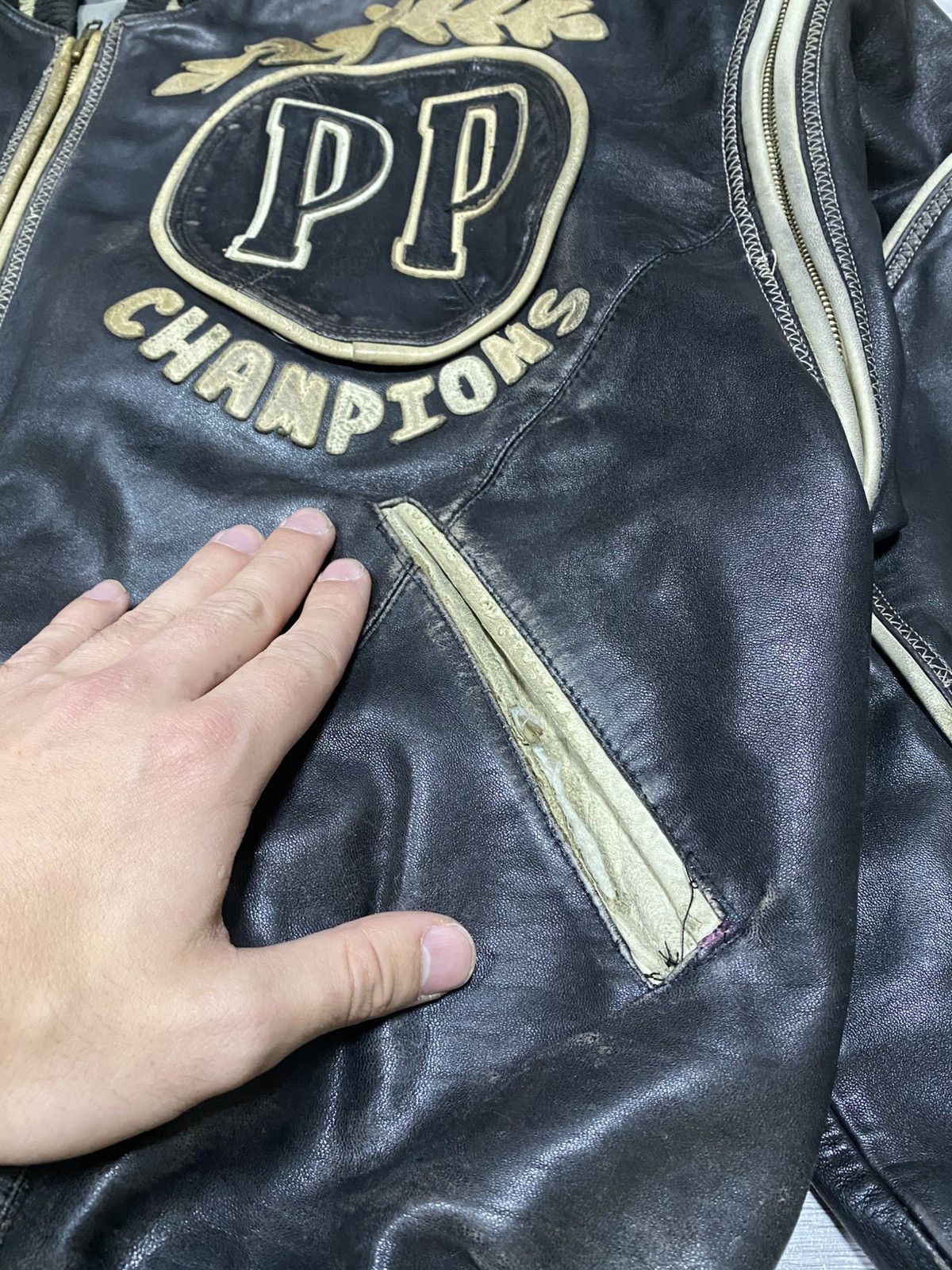 Pelle Pelle Pelle Pelle 🔥SODA 2in1 vest vintage hood leather bomber Marc Size US XL / EU 56 / 4 - 16 Thumbnail