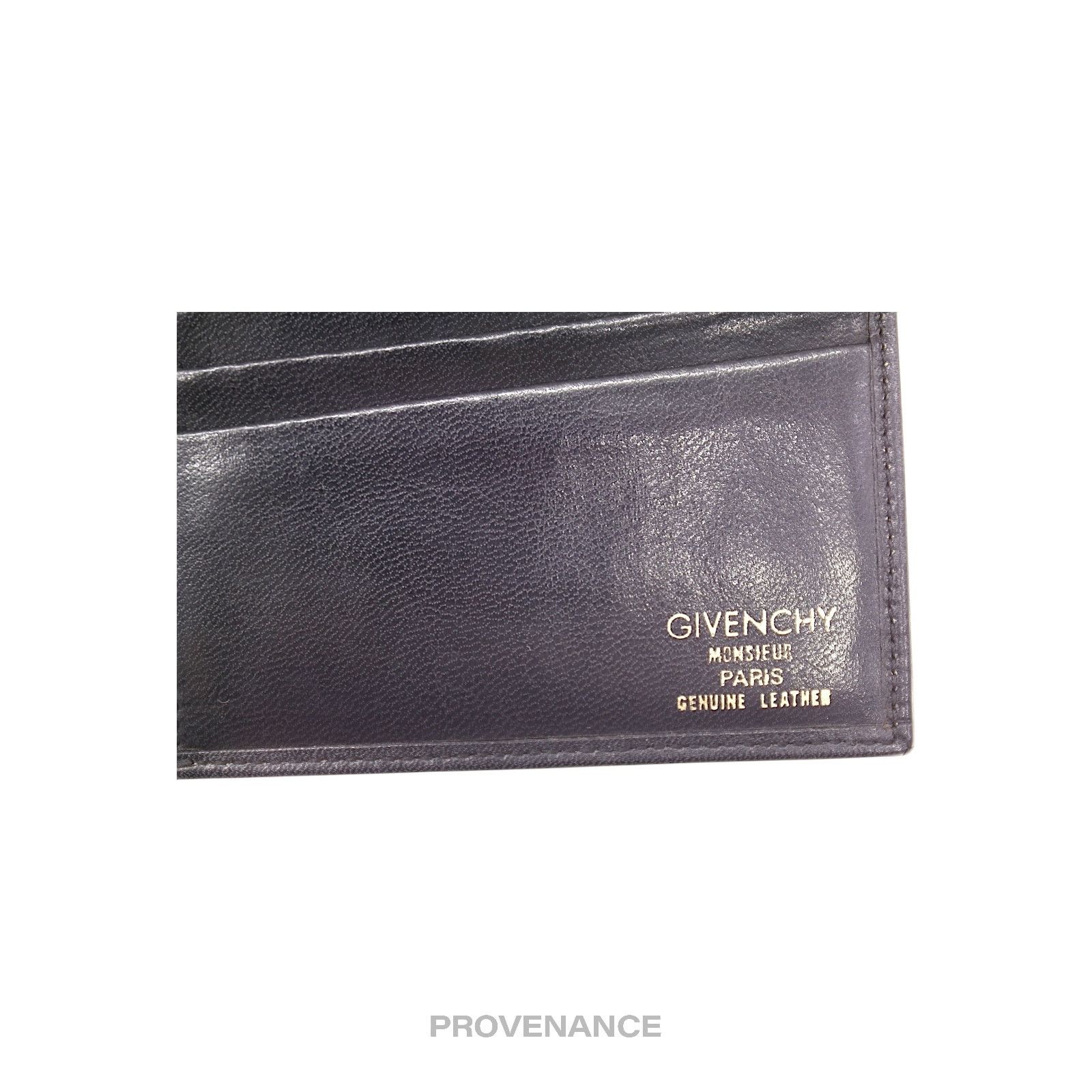 Givenchy Givenchy 4G Logo 8CC Bifold Wallet - Monsieur Black Leather Size ONE SIZE - 6 Thumbnail