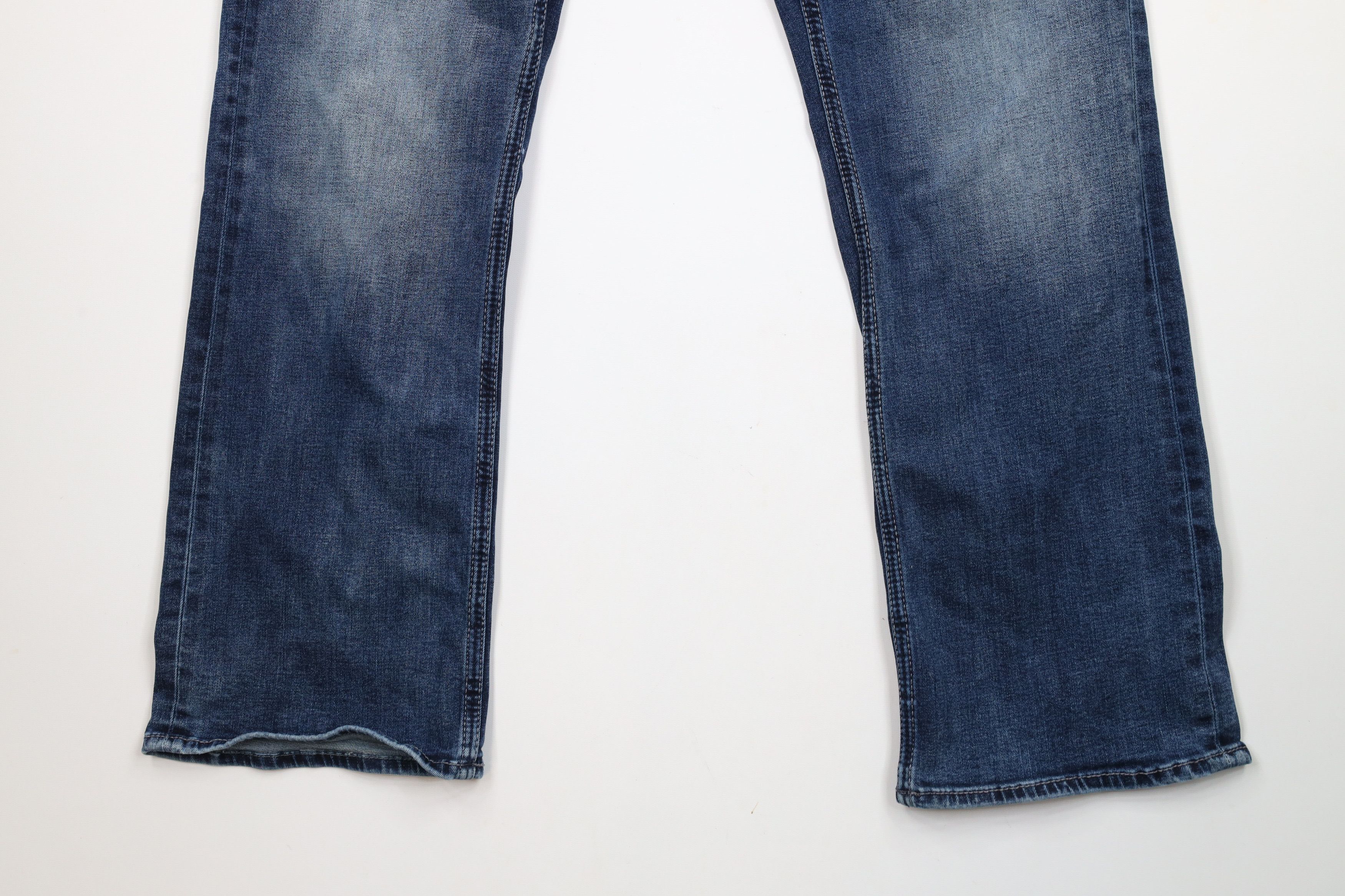 Vintage Buckle BKE Stitch Stretch Jake Bootleg Denim Jeans Blue Size US 36 / EU 52 - 4 Thumbnail