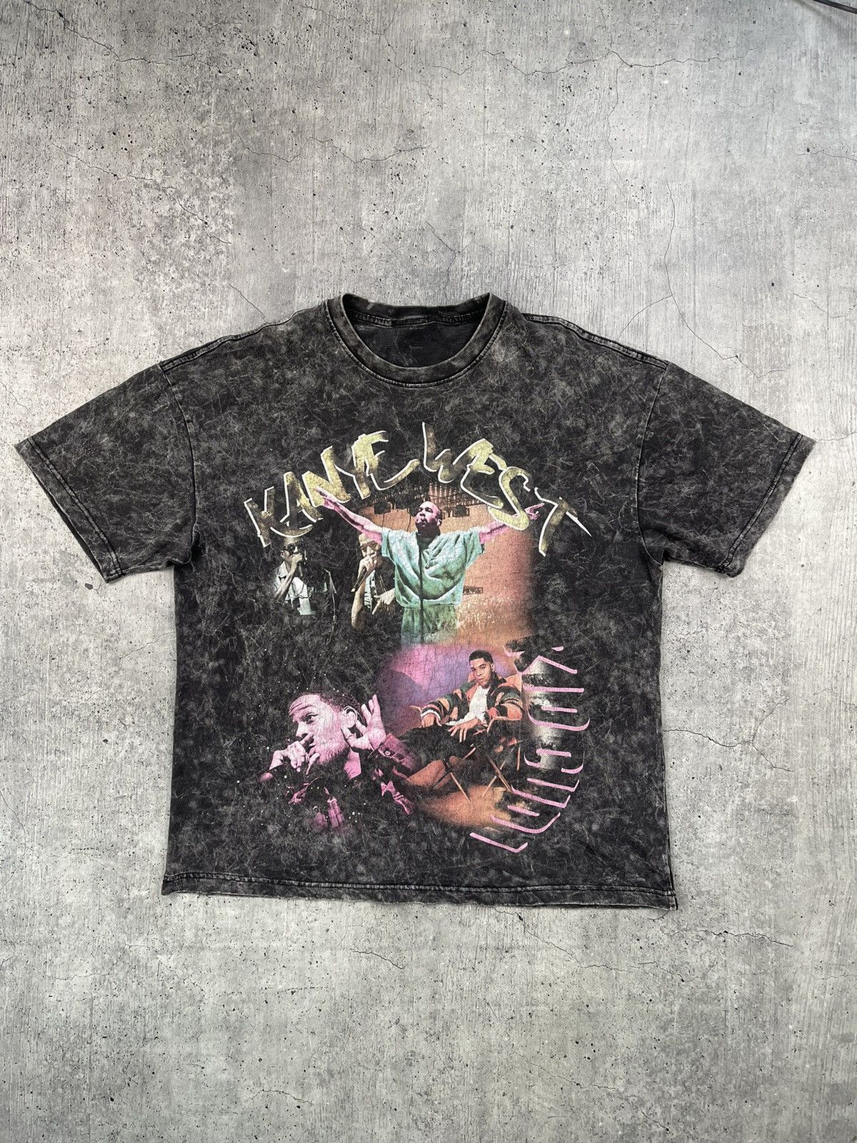 Kanye West × Travis Scott Kanye West /Travis Scott / Kid Cudi Vintage t-shirt Size US XL / EU 56 / 4 - 1 Thumbnail