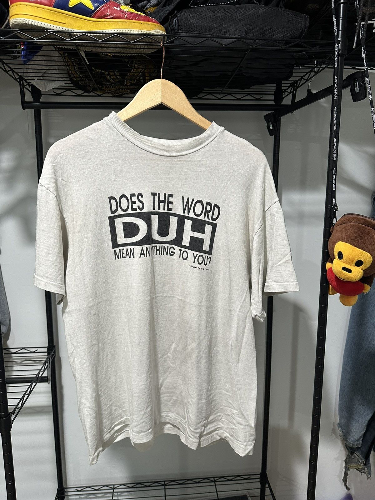 Hanes × Vintage vintage “does the word duh mean anything to you” tee Size US L / EU 52-54 / 3 - 1 Thumbnail