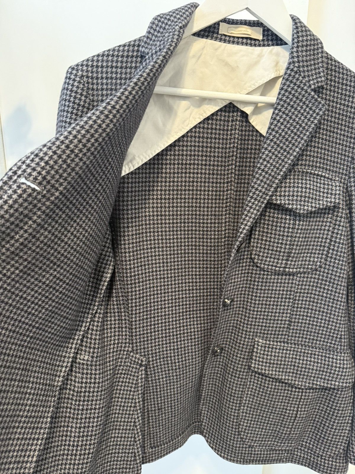 Massimo Alba Massimo Alba Houndstooth Sport Jacket Size US XS / EU 42 / 0 - 4 Thumbnail