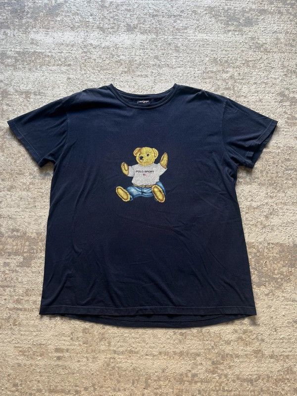 Polo Ralph Lauren Ralph Lauren Polo Sport Sit Bear Sz M Made in Honduras Size US M / EU 48-50 / 2 - 1 Thumbnail