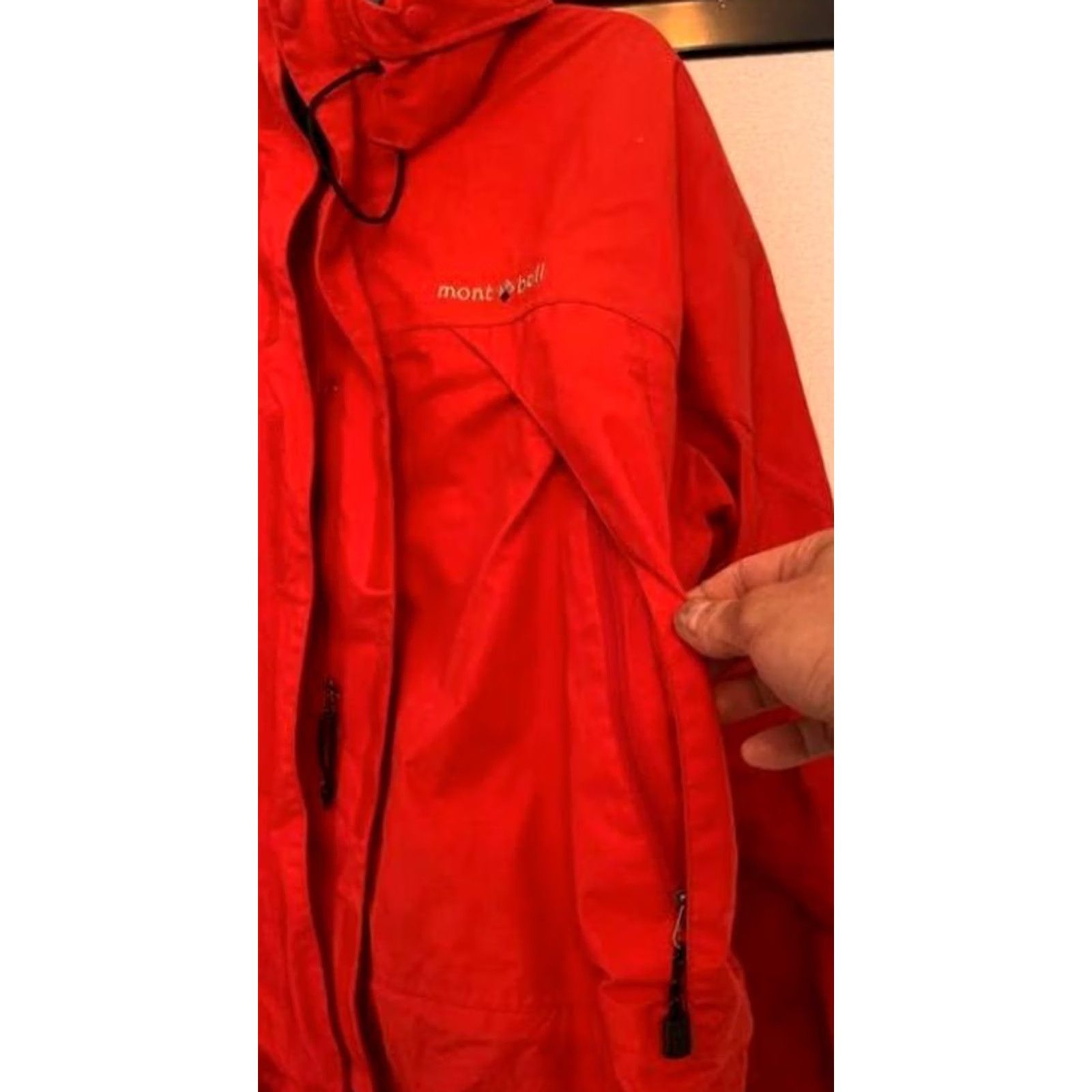 Montbell Mont Bell Gore-Tex Red MEN JP size XL Used Waterproof Jacket Size US XL / EU 56 / 4 - 5 Thumbnail