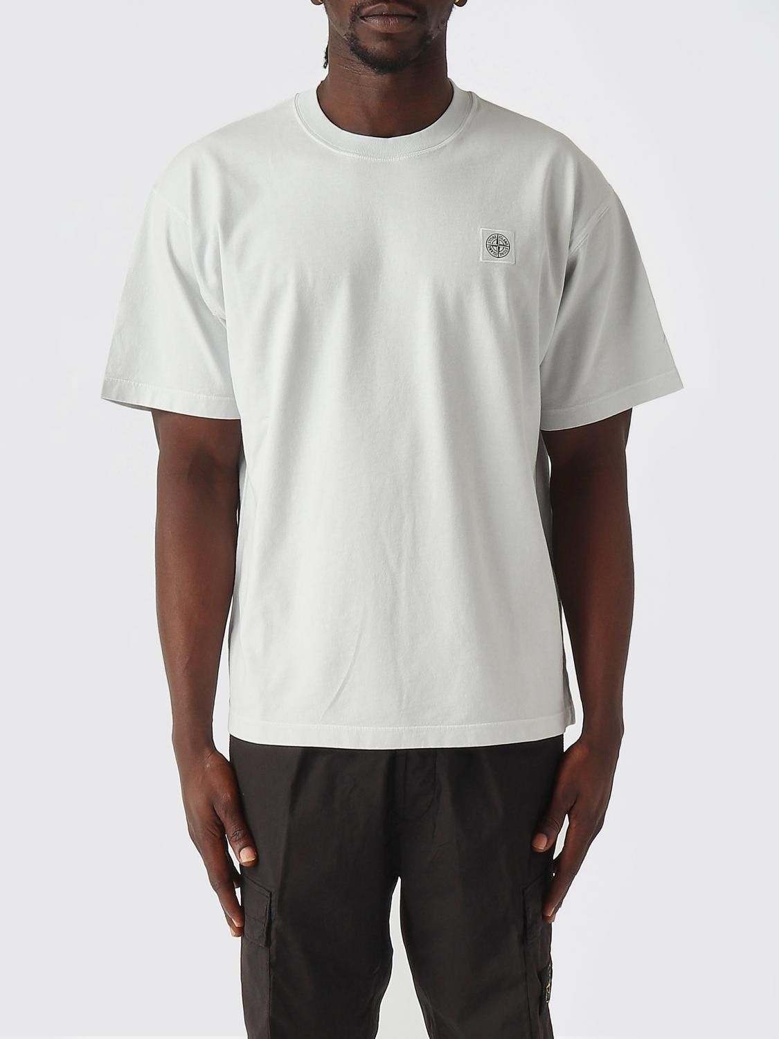 Stone Island Stone Island T-Shirt Men Sky Size US XXL / EU 58 / 5 - 1 Thumbnail