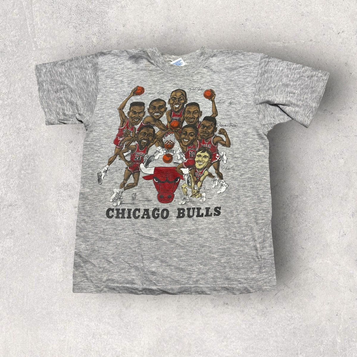NBA × Salem Sportswear × Vintage Vintage Chicago Bulls tee Size US S / EU 44-46 / 1 - 1 Thumbnail