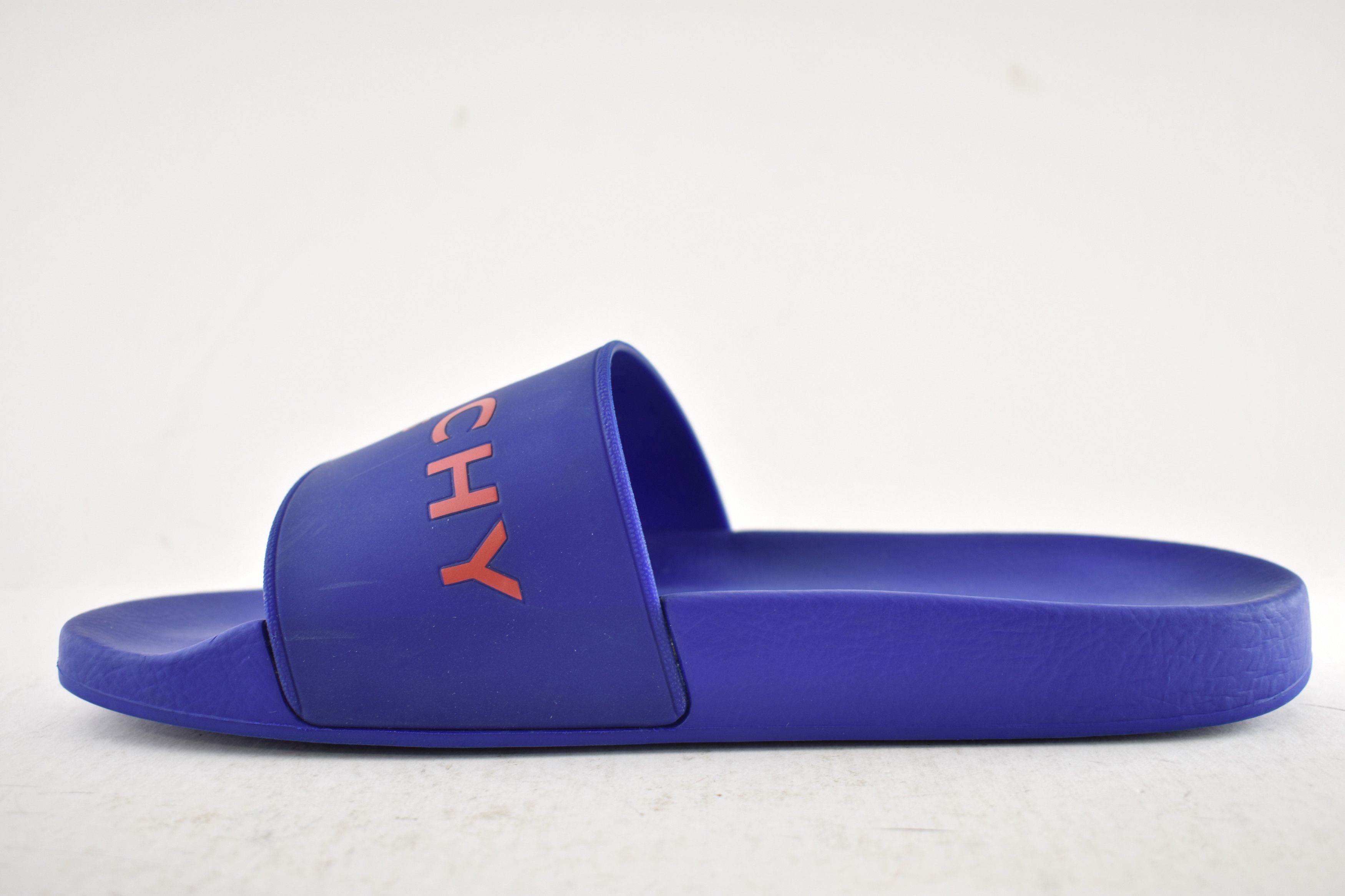 Givenchy Paris Red Logo Rubber Pool Slide Sandal Flip Flop 44 11 Size US 11 / EU 44 - 9 Thumbnail