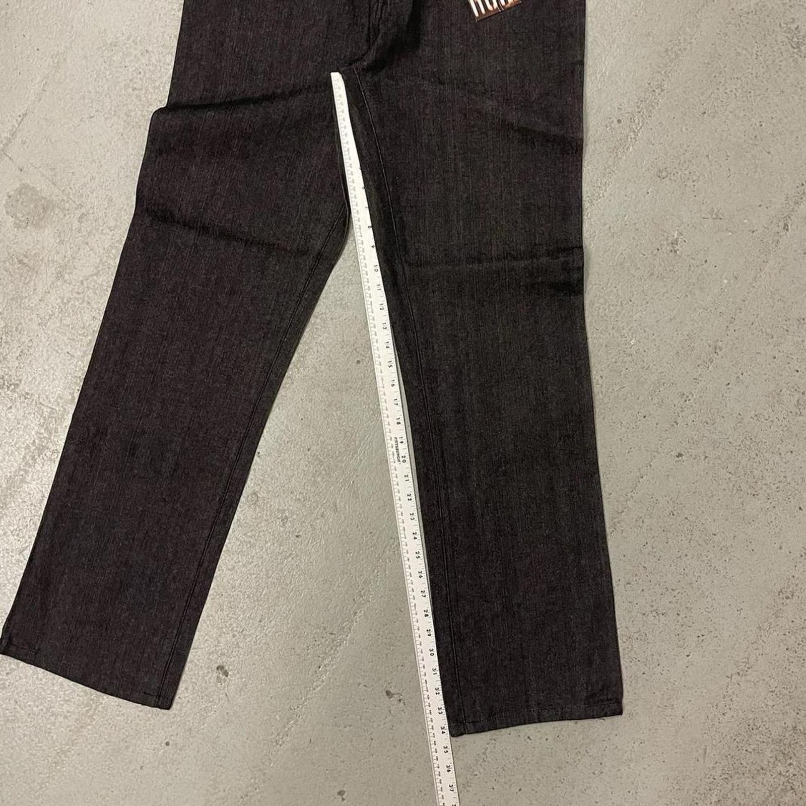 Vintage Vintage Noiz Grey Denim Baggy Jeans Green Pockets Mens 34x34 Size US 34 / EU 50 - 6 Thumbnail