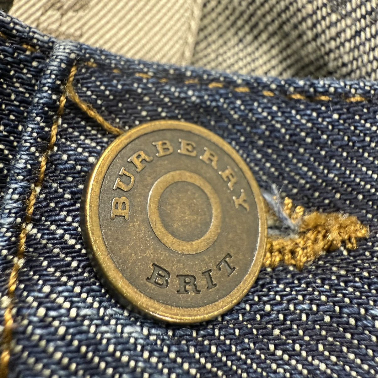 Burberry Burberry Dark Wash Straight Fit Denim Jeans Size US 30 / EU 46 - 9 Thumbnail