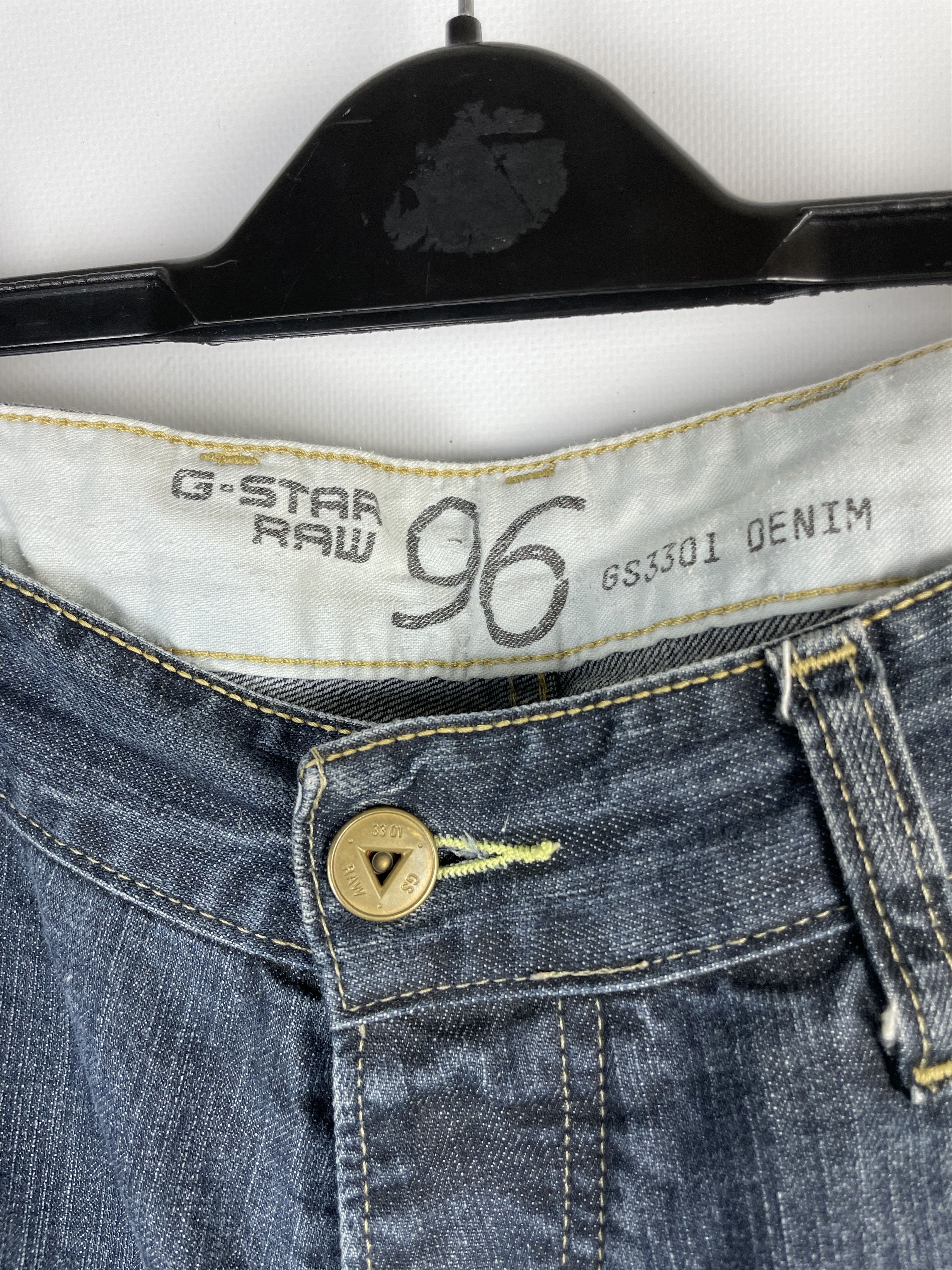 G-Star Vintage G-Star Raw 96 Pants Double Knee Jeans Size US 36 / EU 52 - 6 Thumbnail