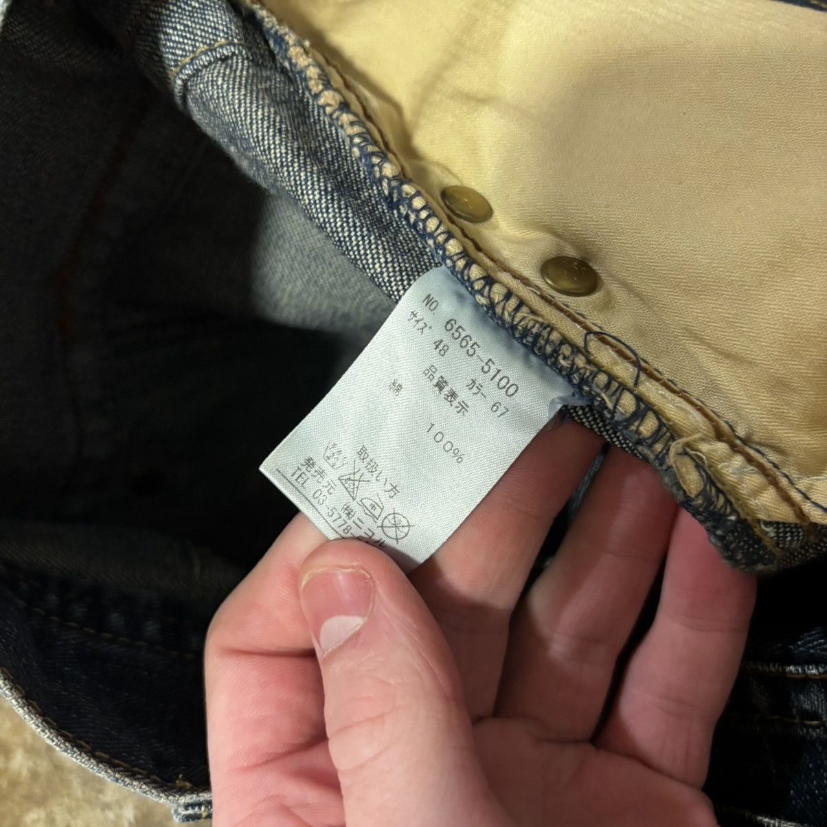 Vintage Vintage Hideaways jeans with sick design Size US 34 / EU 50 - 7 Thumbnail