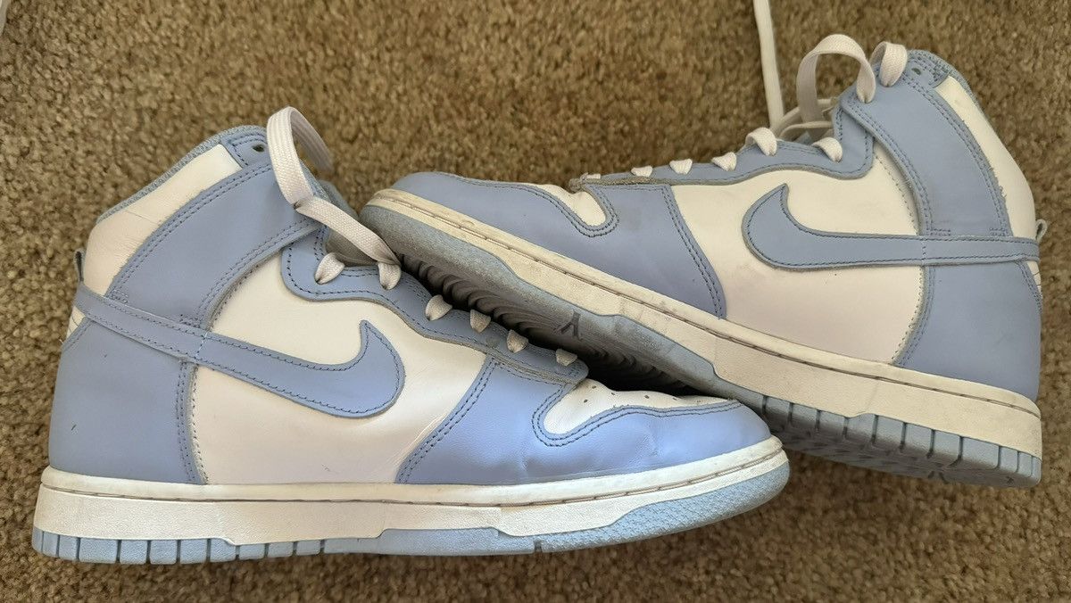 Nike Aluminum Blue Nike Dunk High Size US 9 / IT 39 - 5 Thumbnail