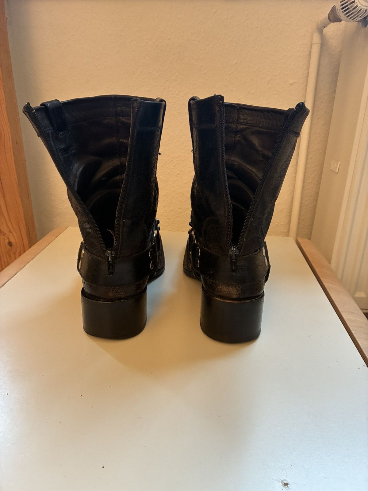 Dsquared2 Studded Dsquared square toe boots FW04 Size US 11 / EU 44 - 7 Thumbnail