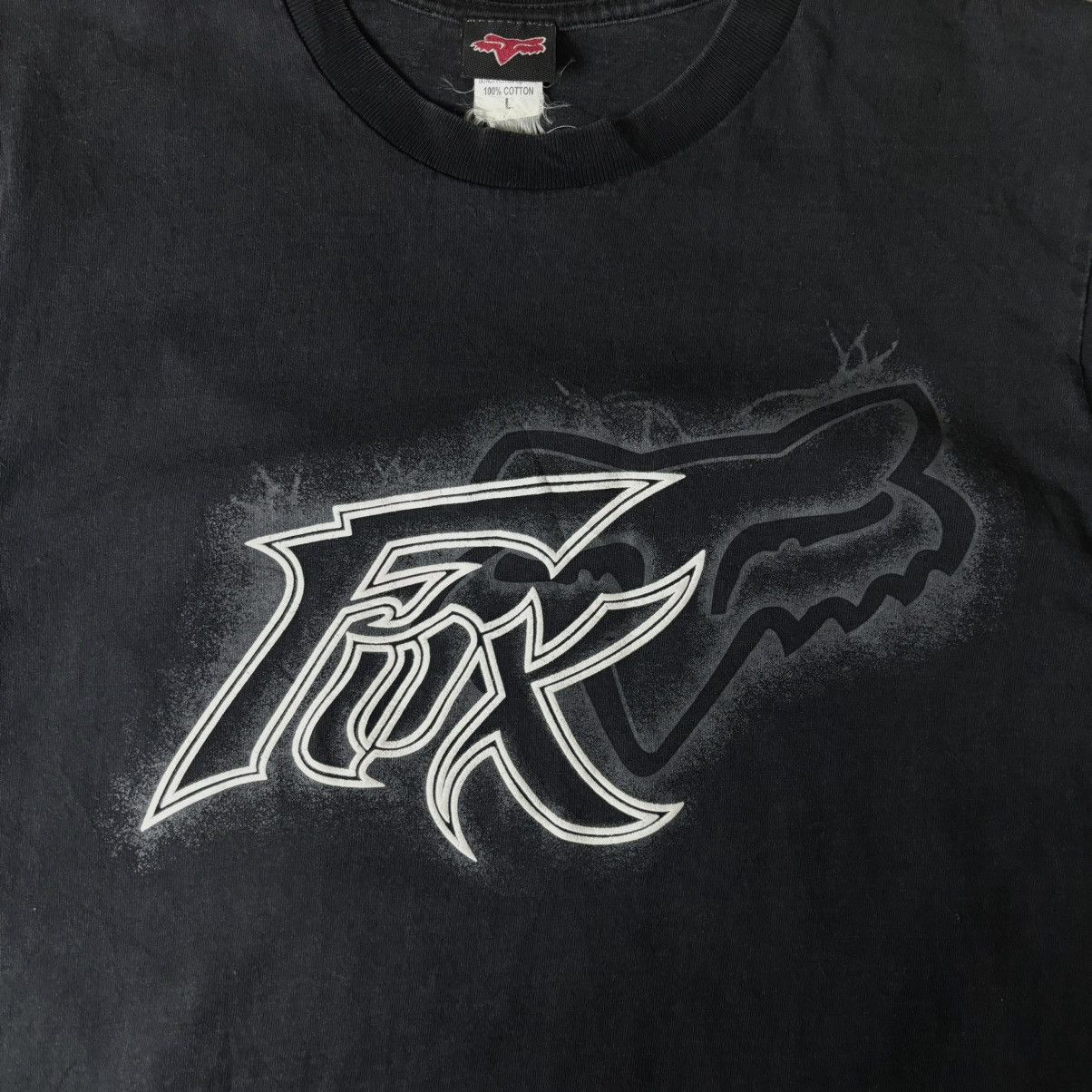 Fox Racing × Vintage VINTAGE FOX RACING T-SHIRT Size US M / EU 48-50 / 2 - 2 Thumbnail