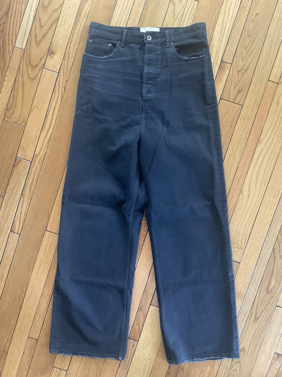 Vuja De Vuja De PL DENIM EFFECT TROUSERS | Grailed 