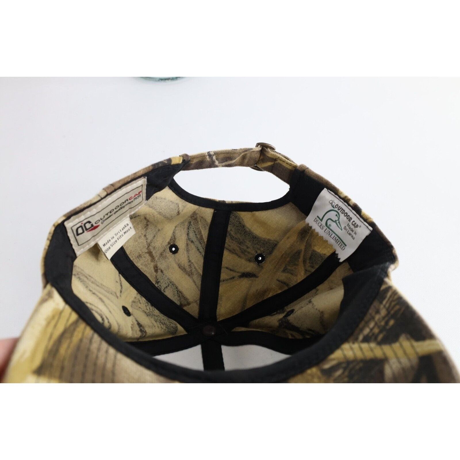 Vintage Vintage Ducks Unlimited Wetlands Camouflage Hat Size ONE SIZE - 9 Thumbnail